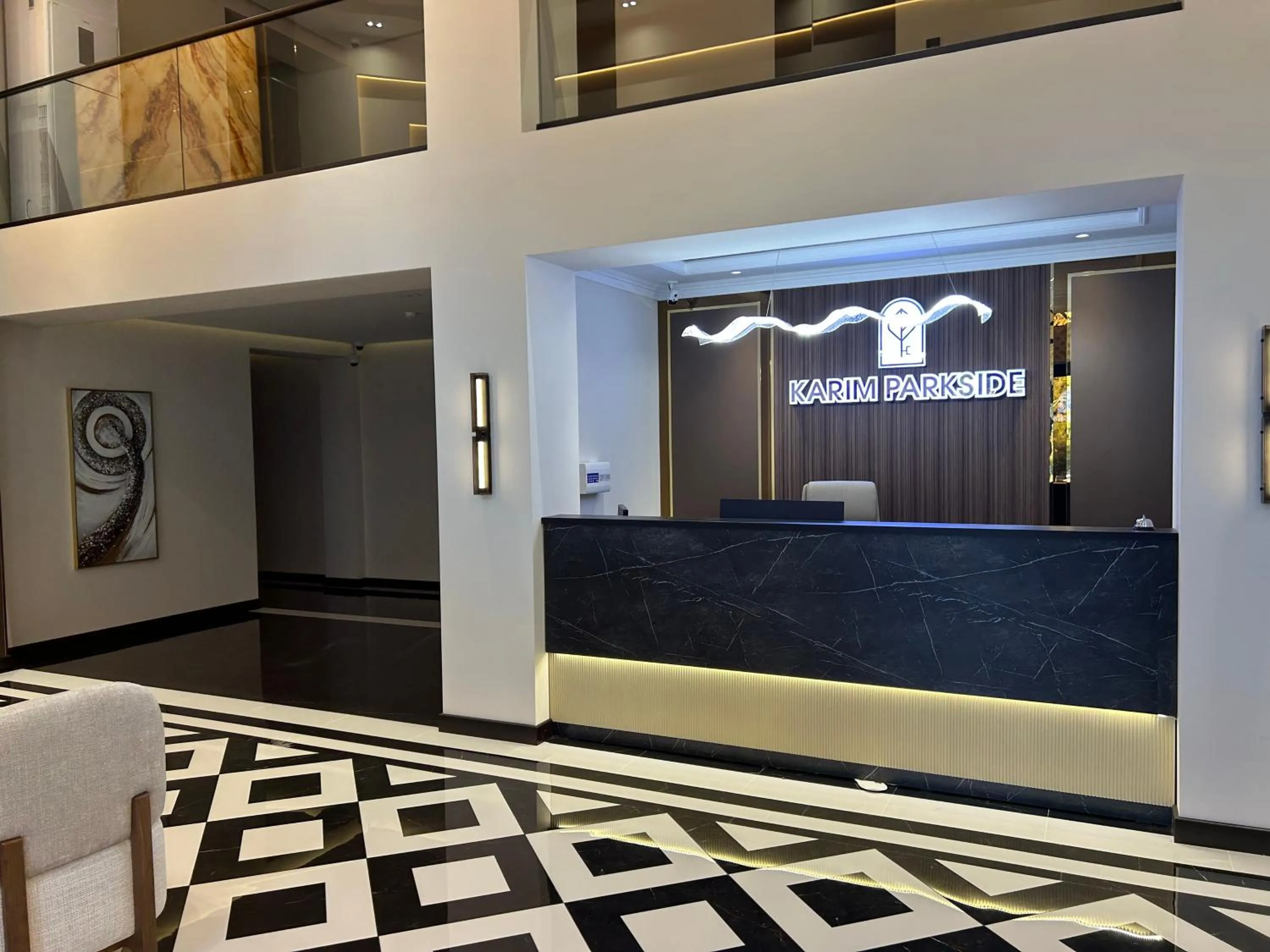 Lobby or reception in Karim Parkside Hotel
