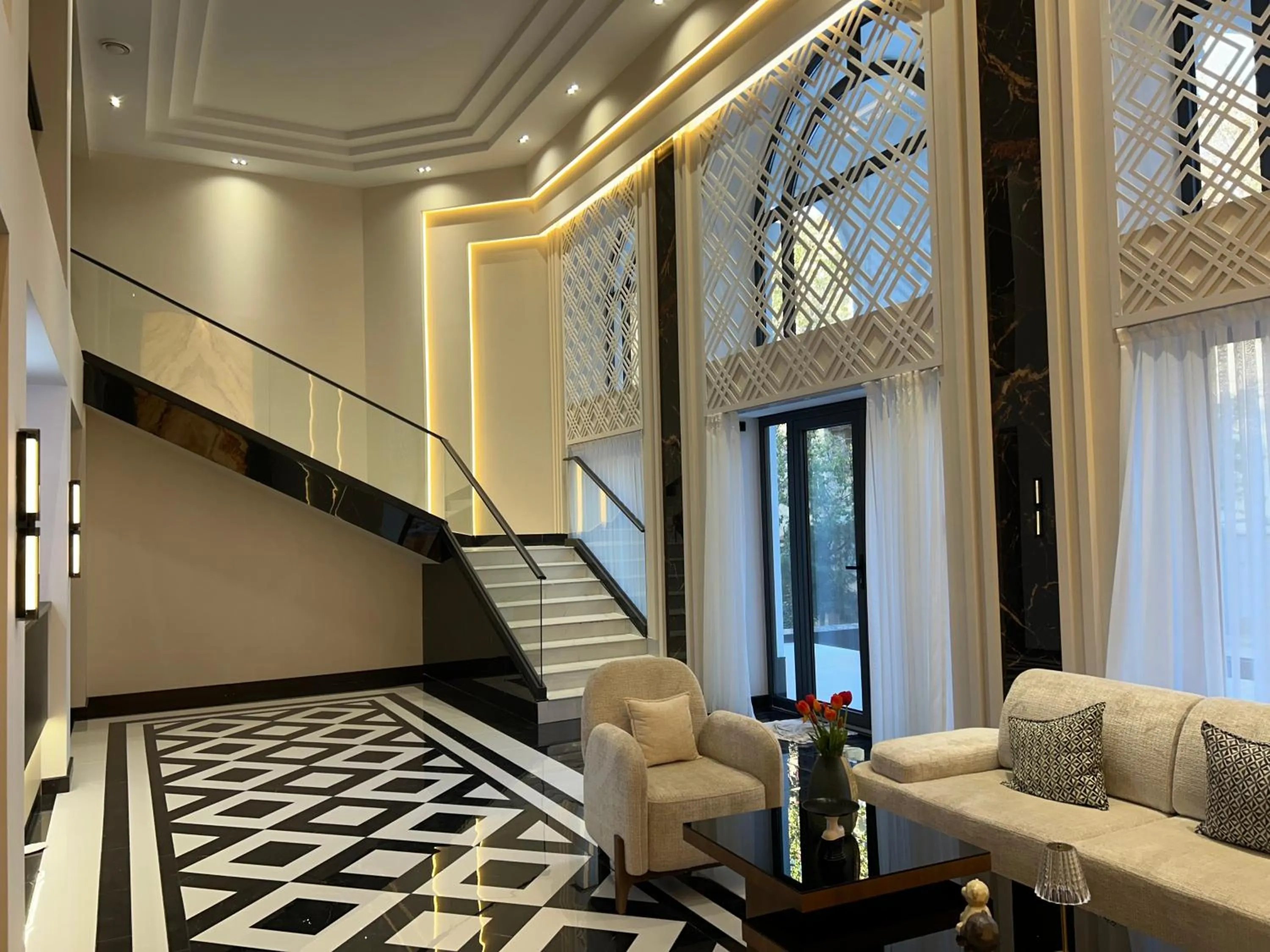 Lobby or reception in Karim Parkside Hotel