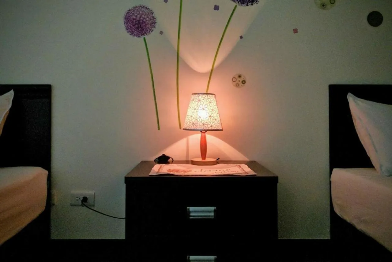 Bed in Jin Xi Fu B&B