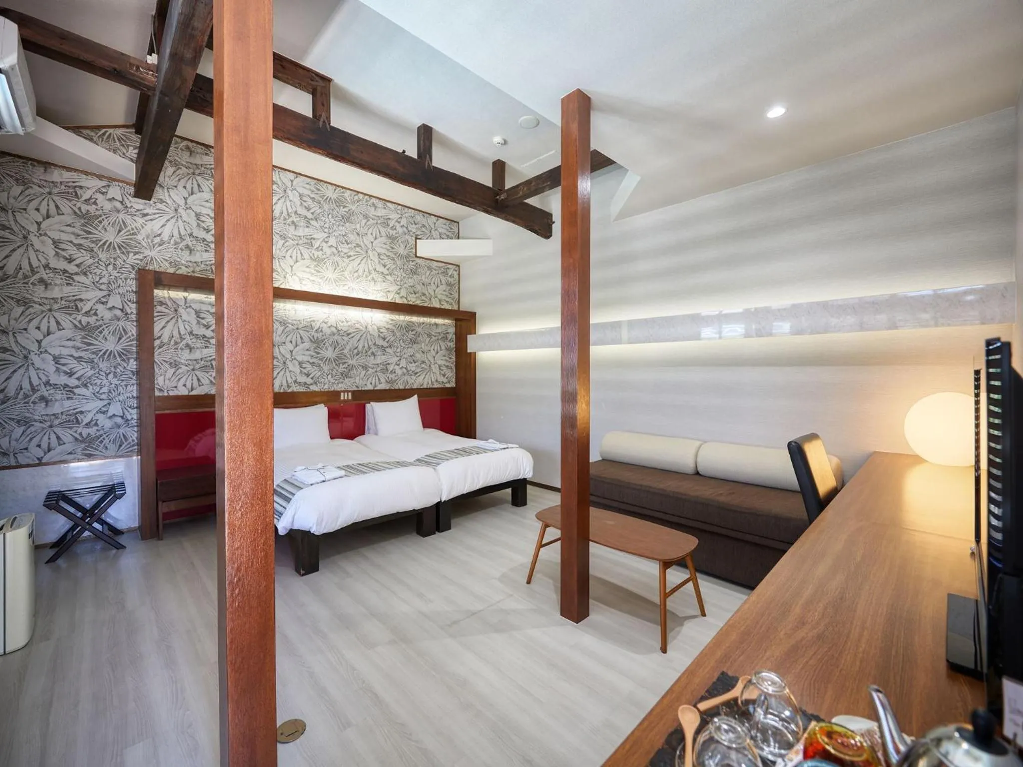 Photo of the whole room, Bed in La Casa Panacea Okinawa Resort