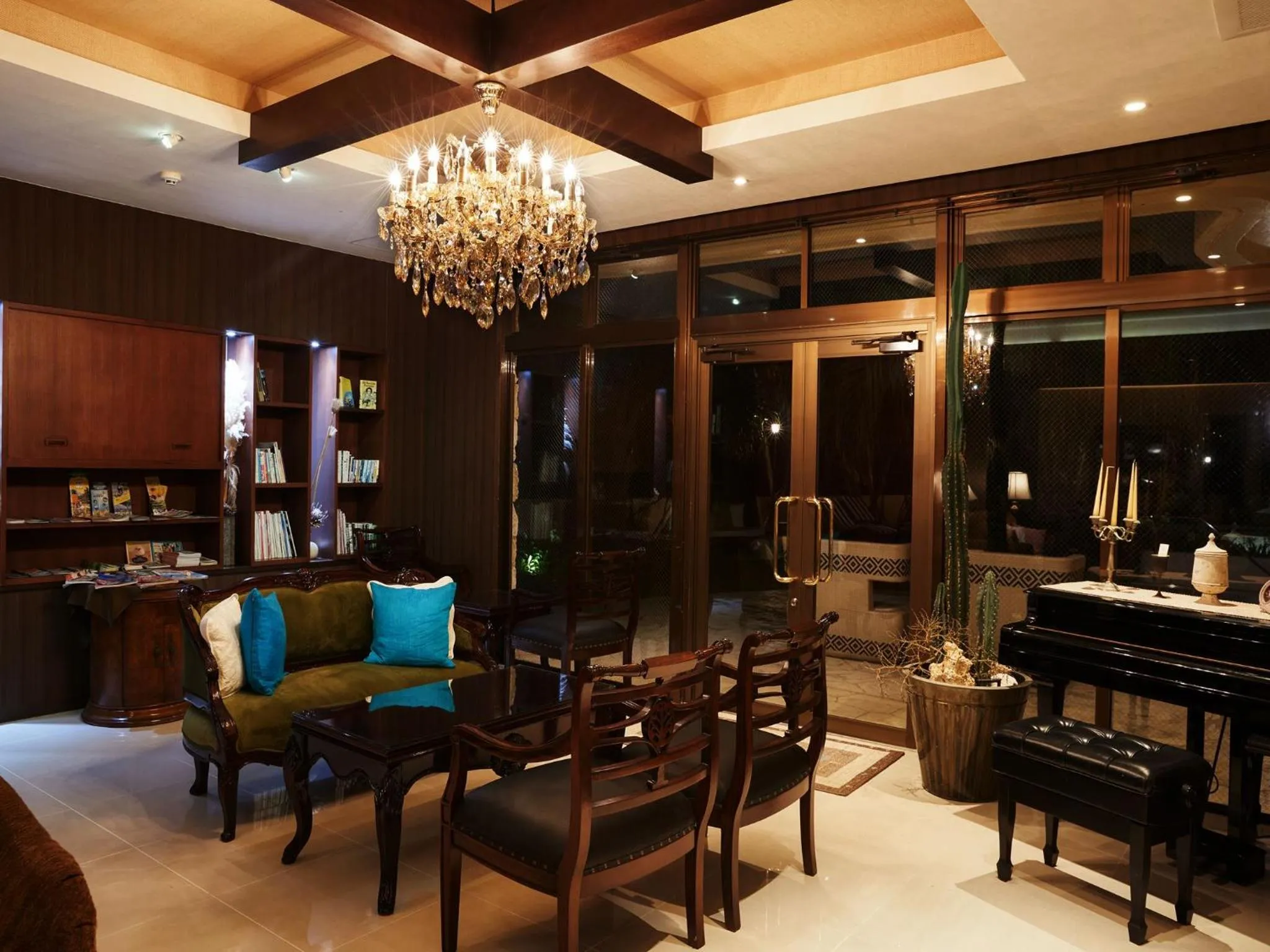 Lobby or reception in La Casa Panacea Okinawa Resort