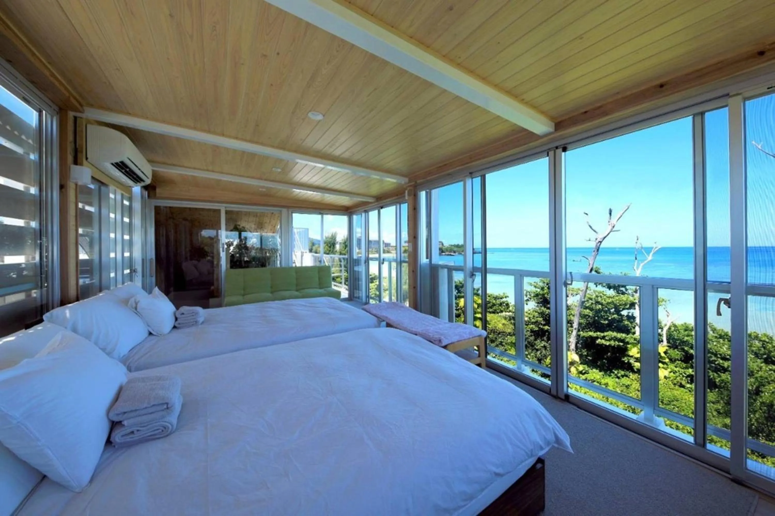 Bedroom, Bed in La Casa Panacea Okinawa Resort