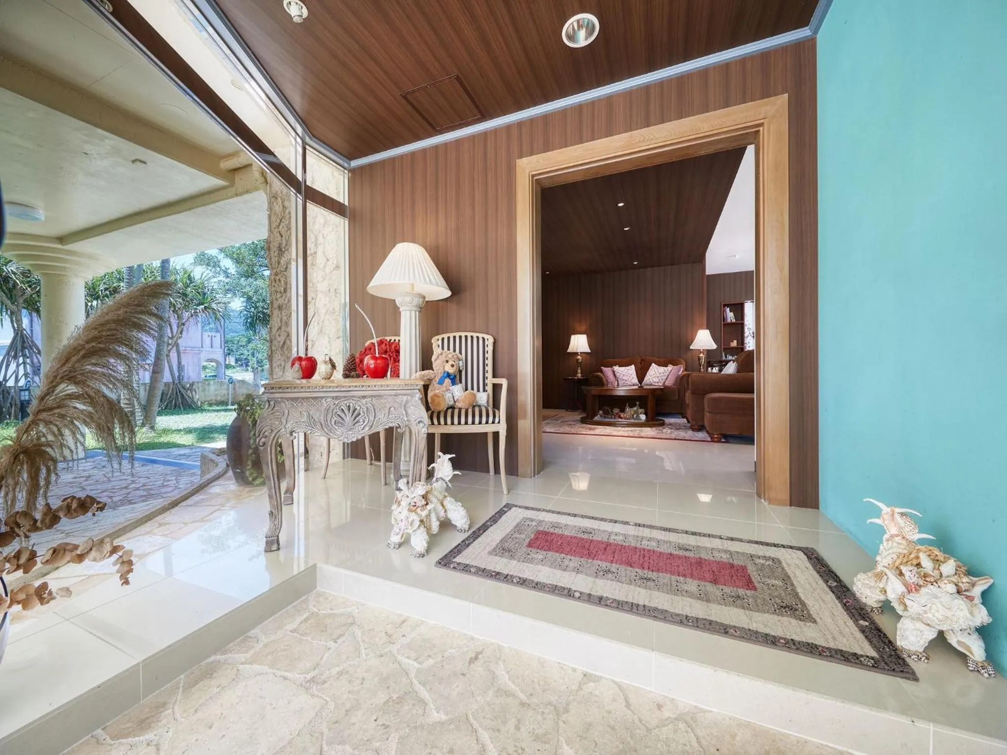 Lobby or reception in La Casa Panacea Okinawa Resort