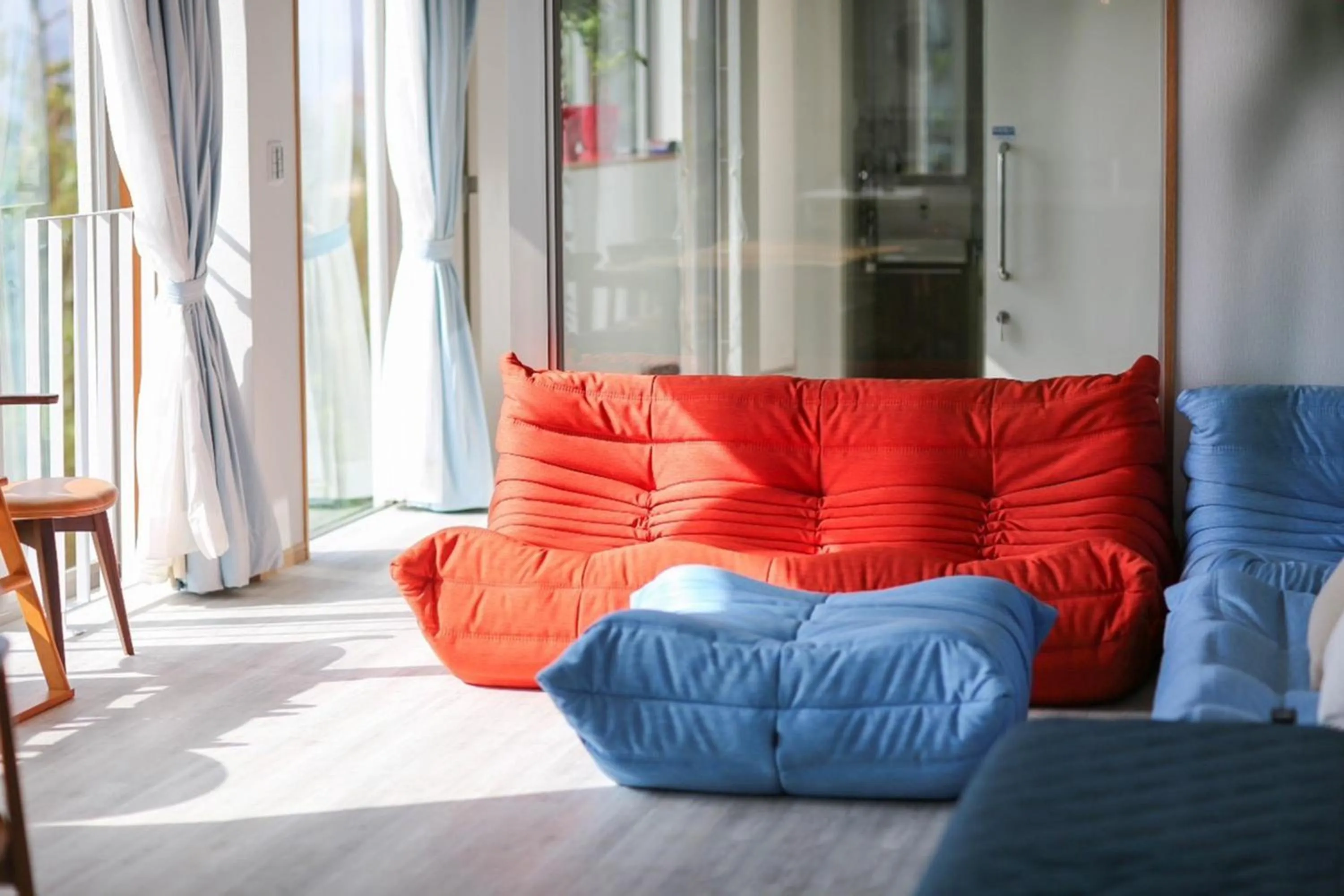 Living room in La Casa Panacea Okinawa Resort