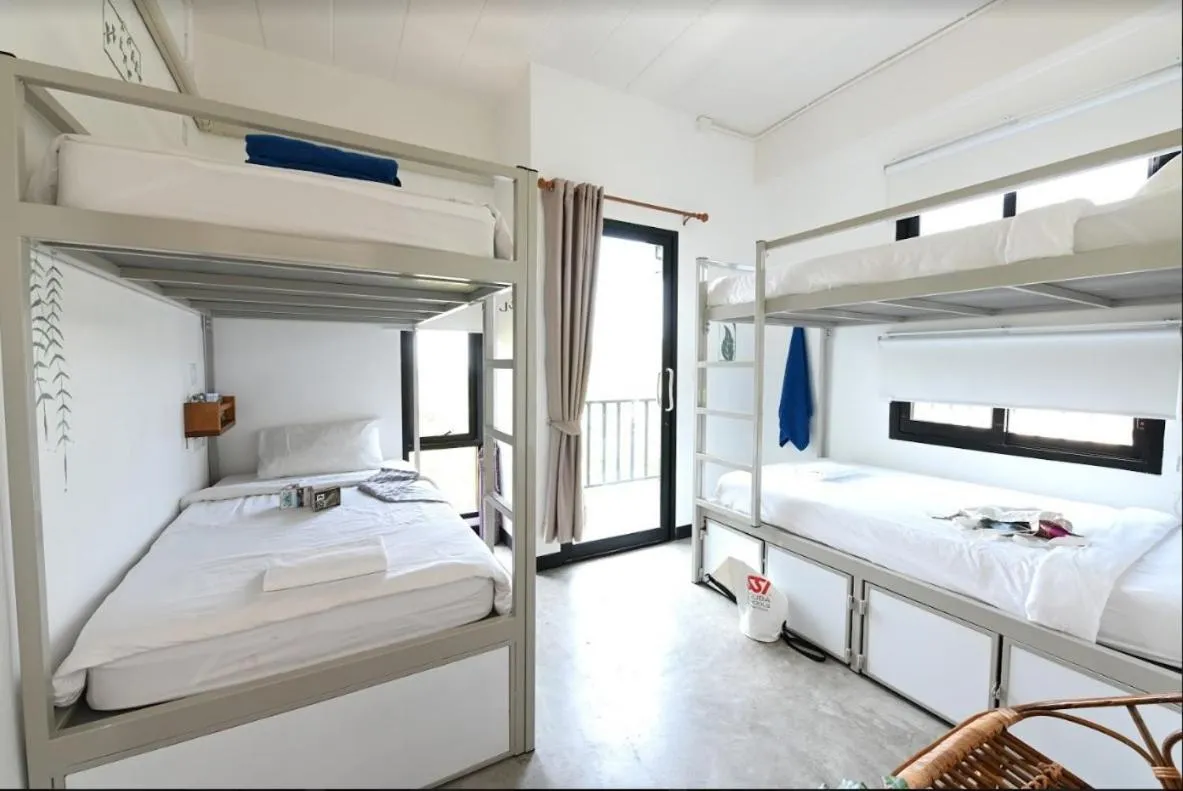 Photo of the whole room, Bed in The Dearly Koh Tao Hostel-PADI 5 Star Dive Resort