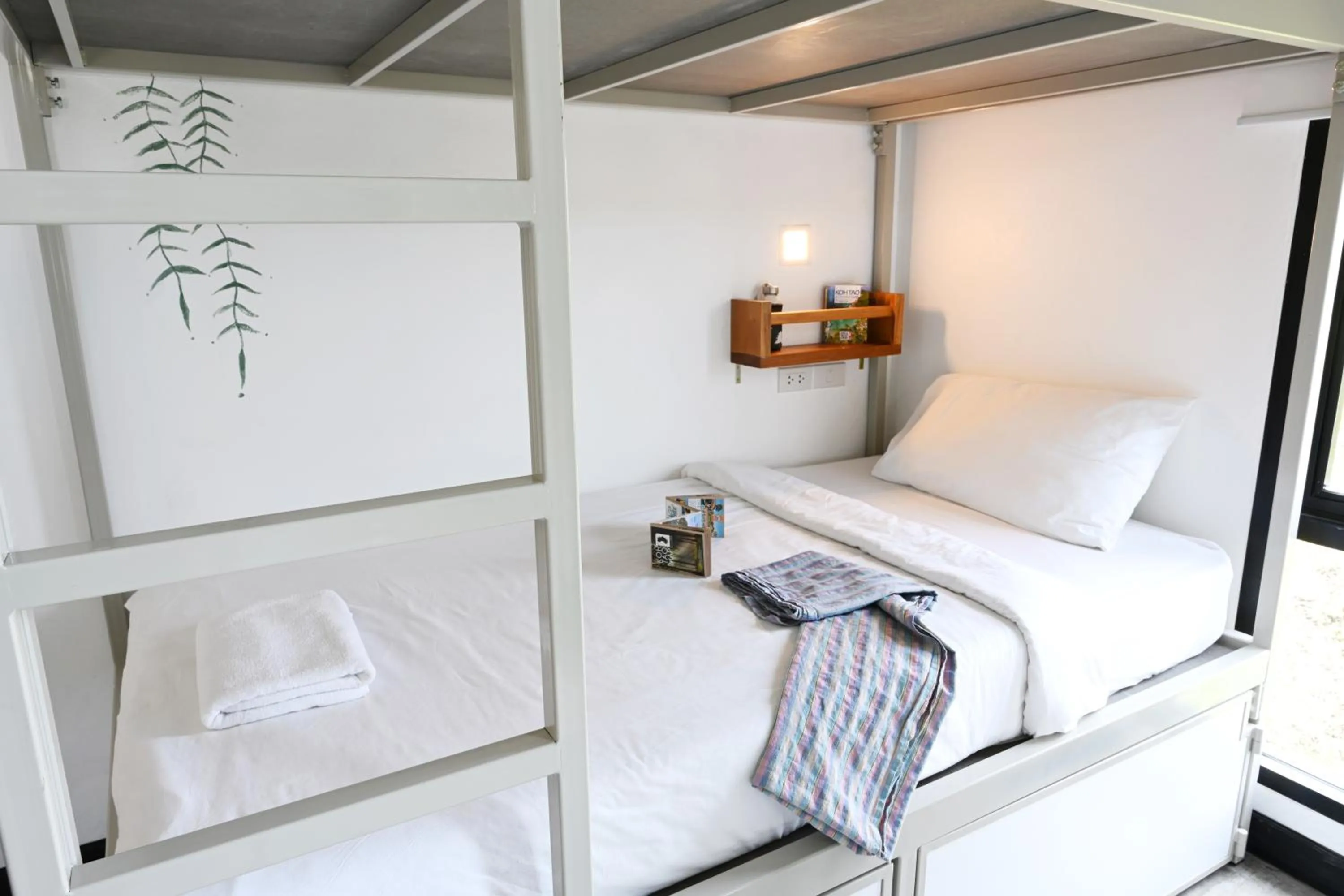 bunk bed, Bed in The Dearly Koh Tao Hostel-PADI 5 Star Dive Resort