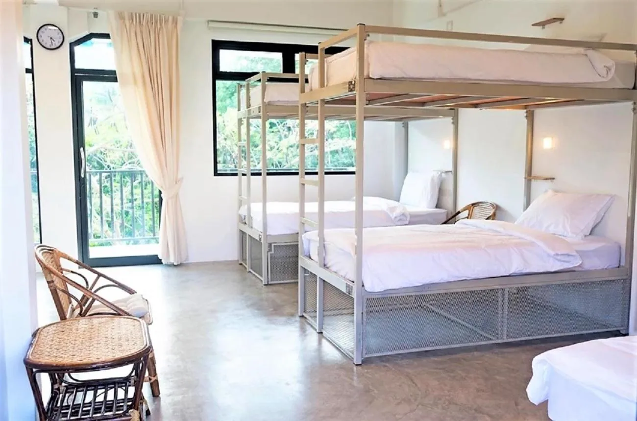 bunk bed, Bed in The Dearly Koh Tao Hostel-PADI 5 Star Dive Resort