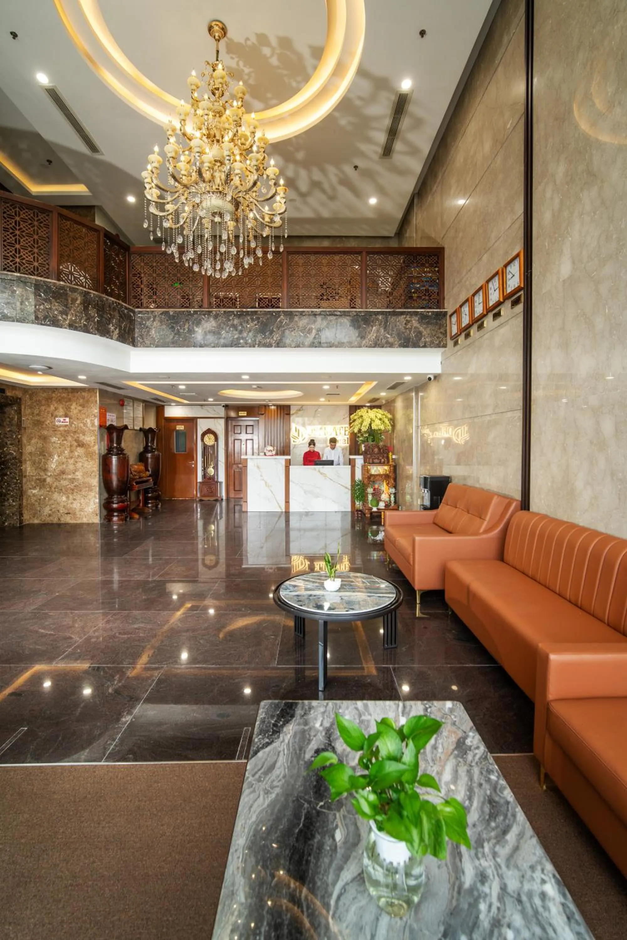 Living room in Delicate Hotel