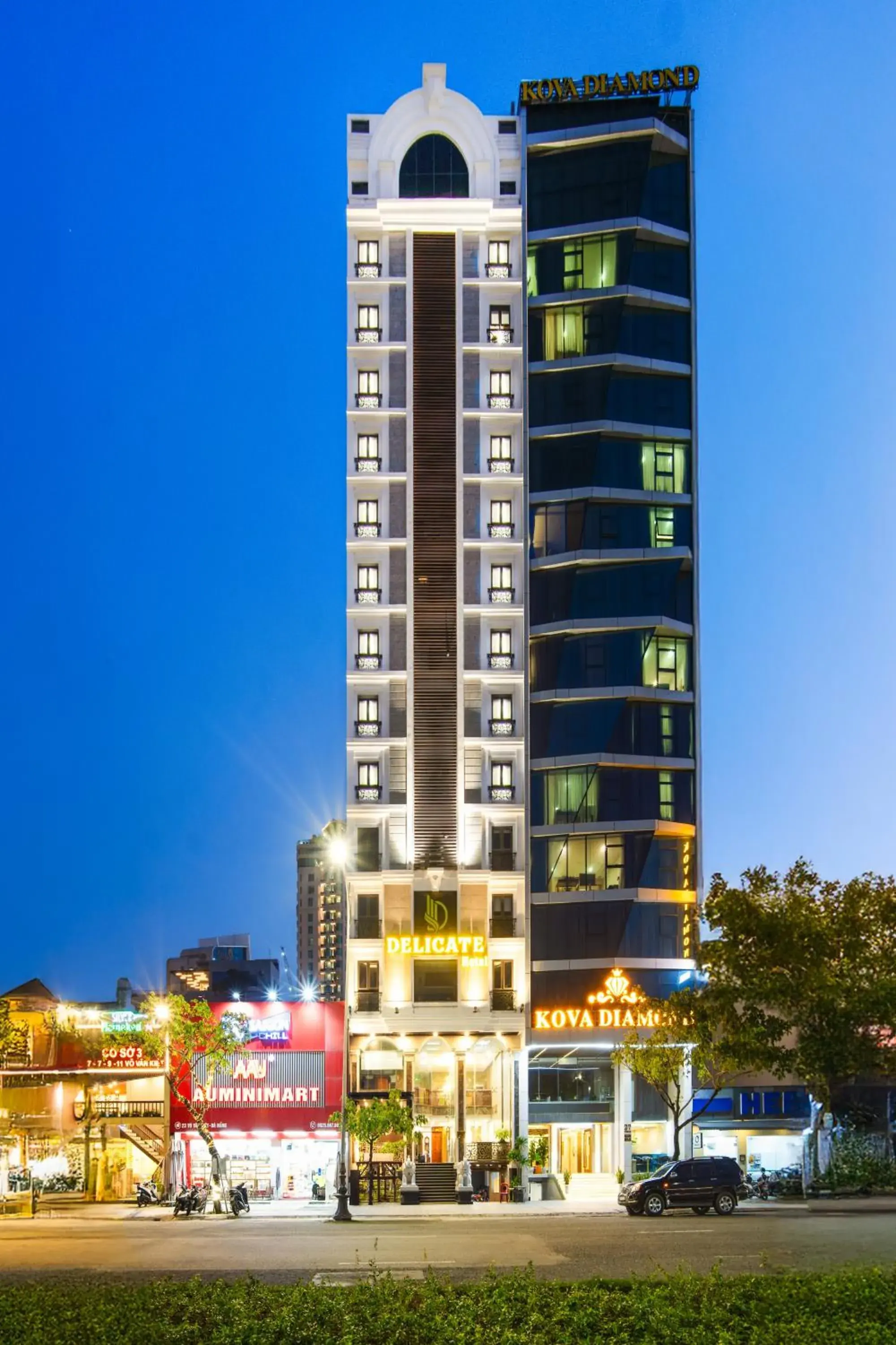 Property building in Delicate Hotel Property building in Delicate Hotel