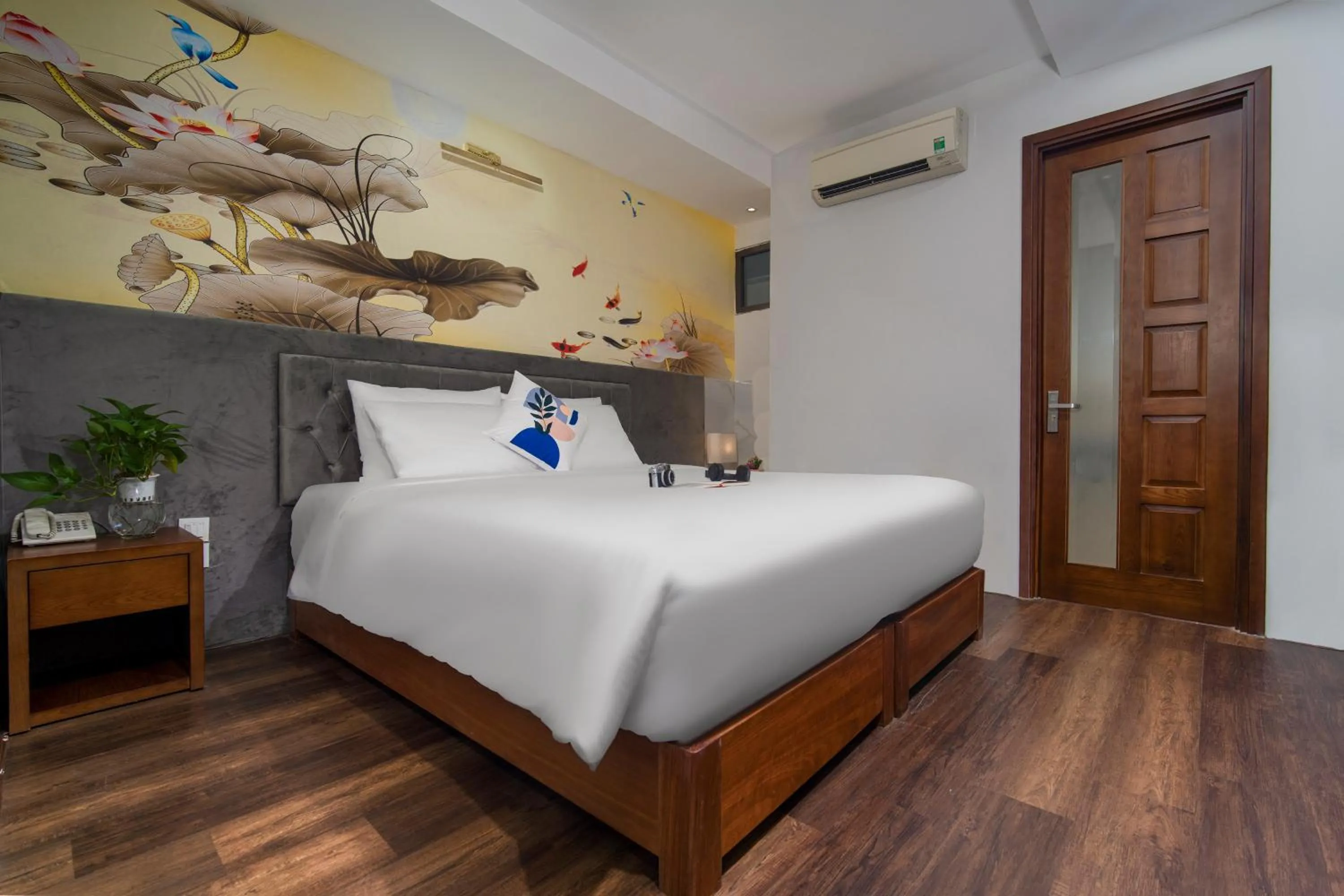 Bed in Delicate Hotel