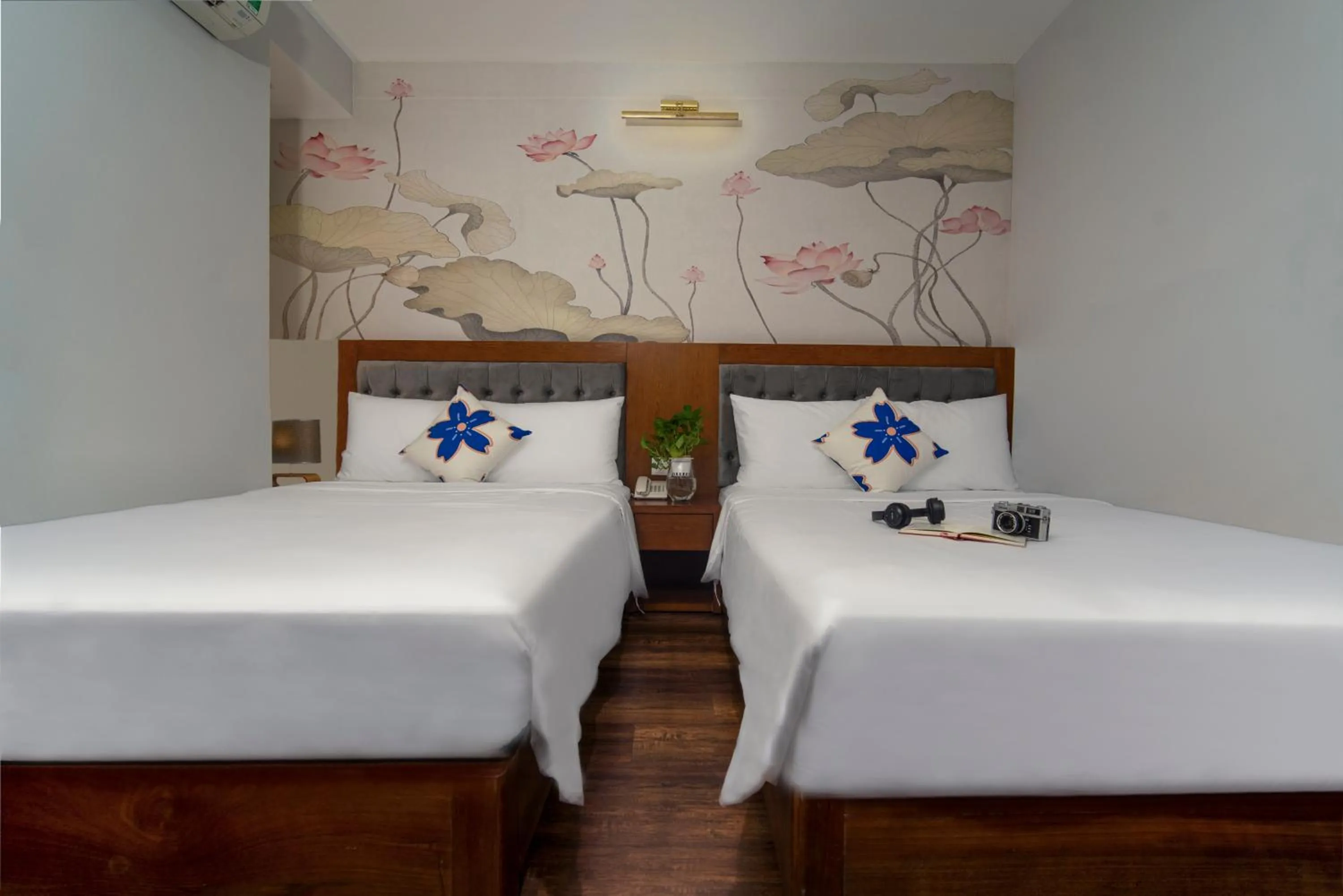 Bed in Delicate Hotel