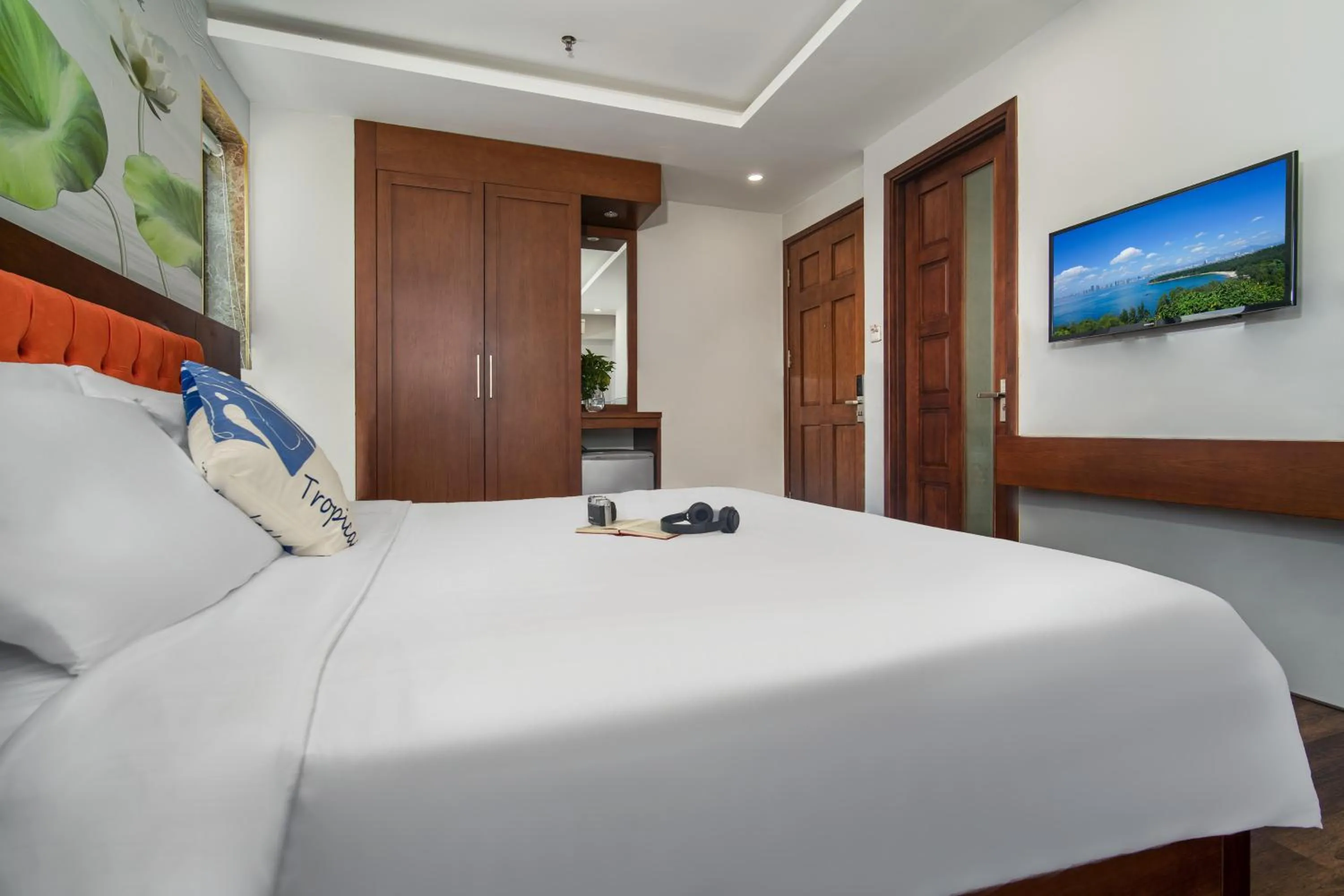 Bed in Delicate Hotel