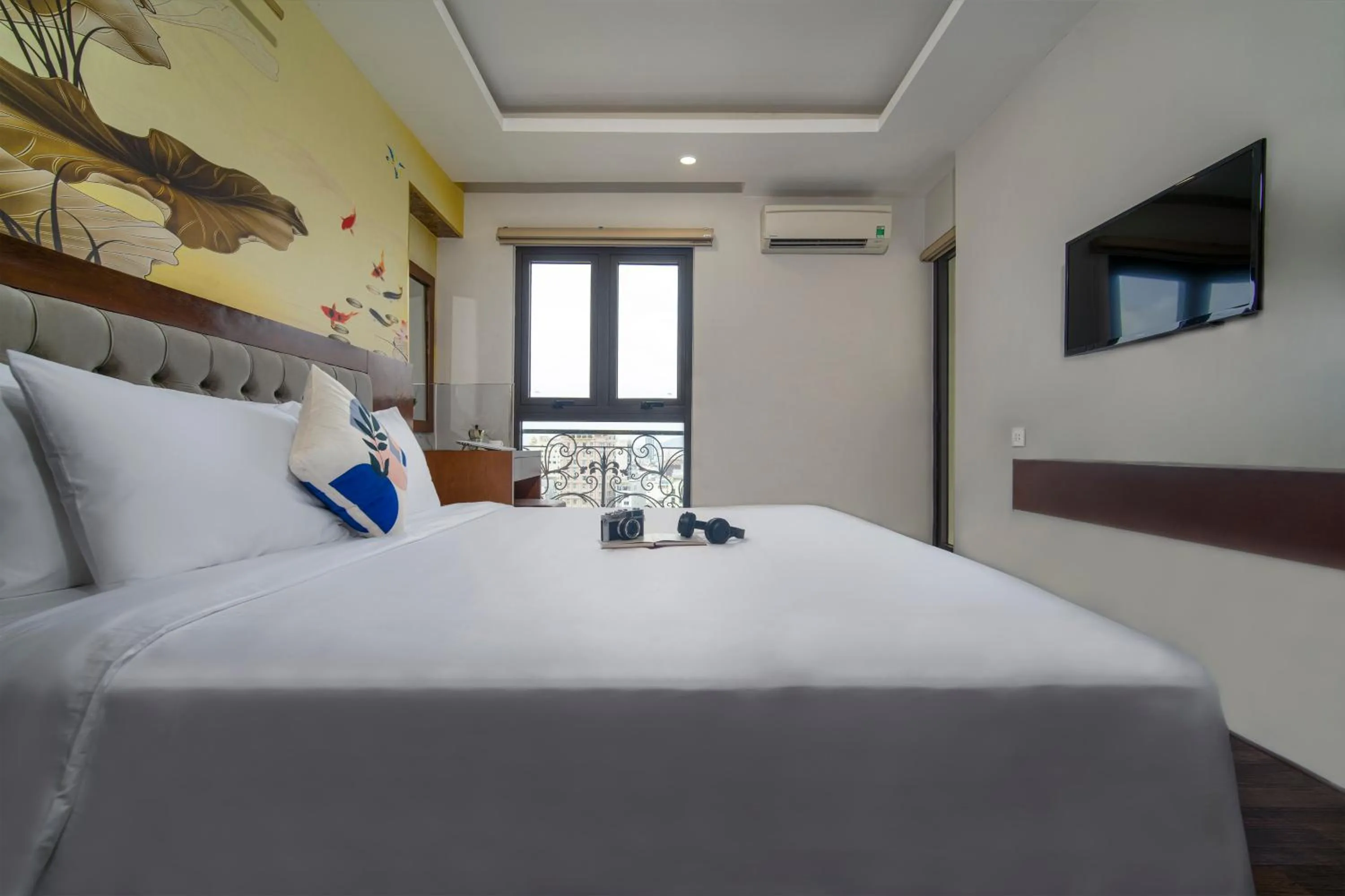 Bed in Hung Anh Hotel