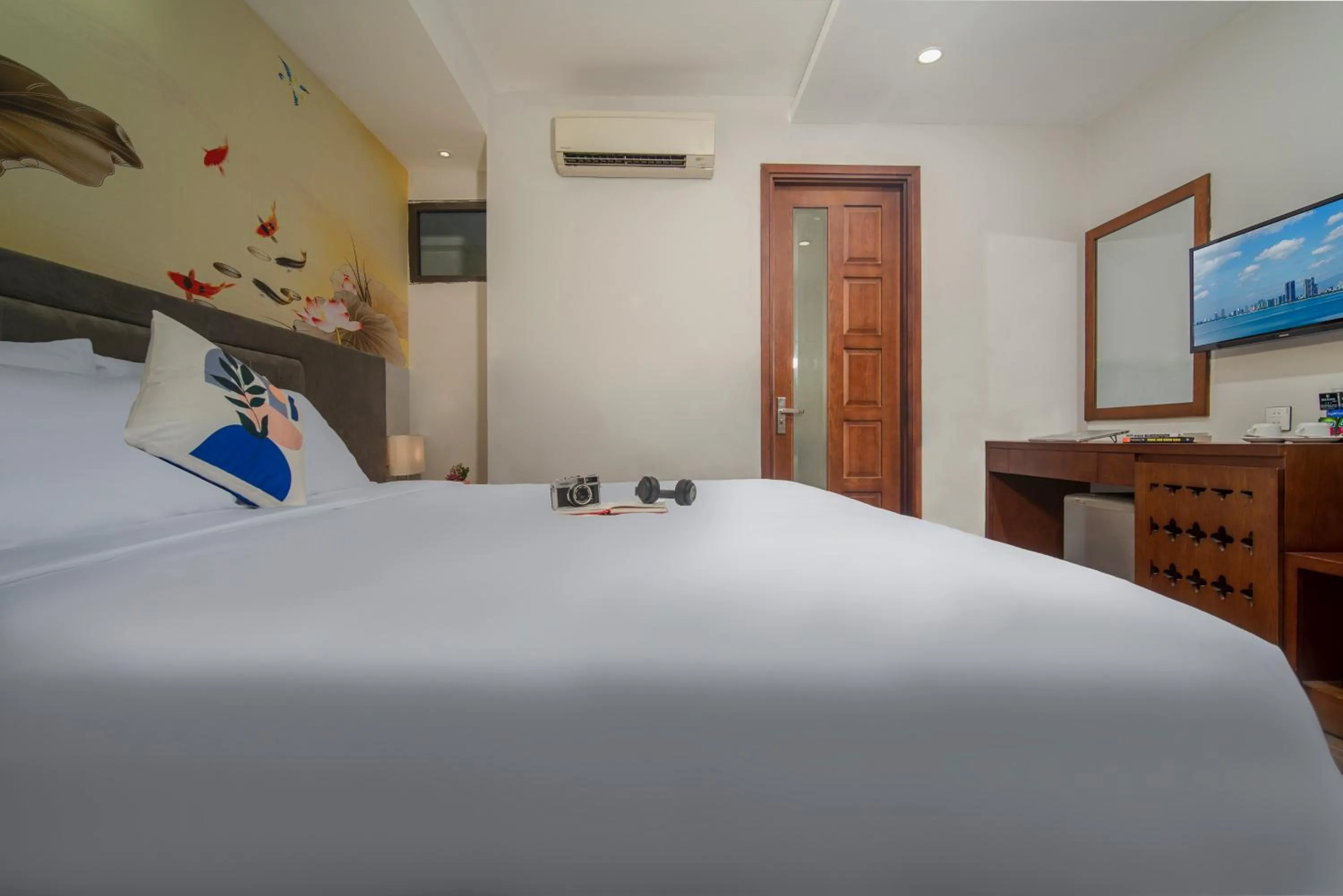 Bed in Delicate Hotel