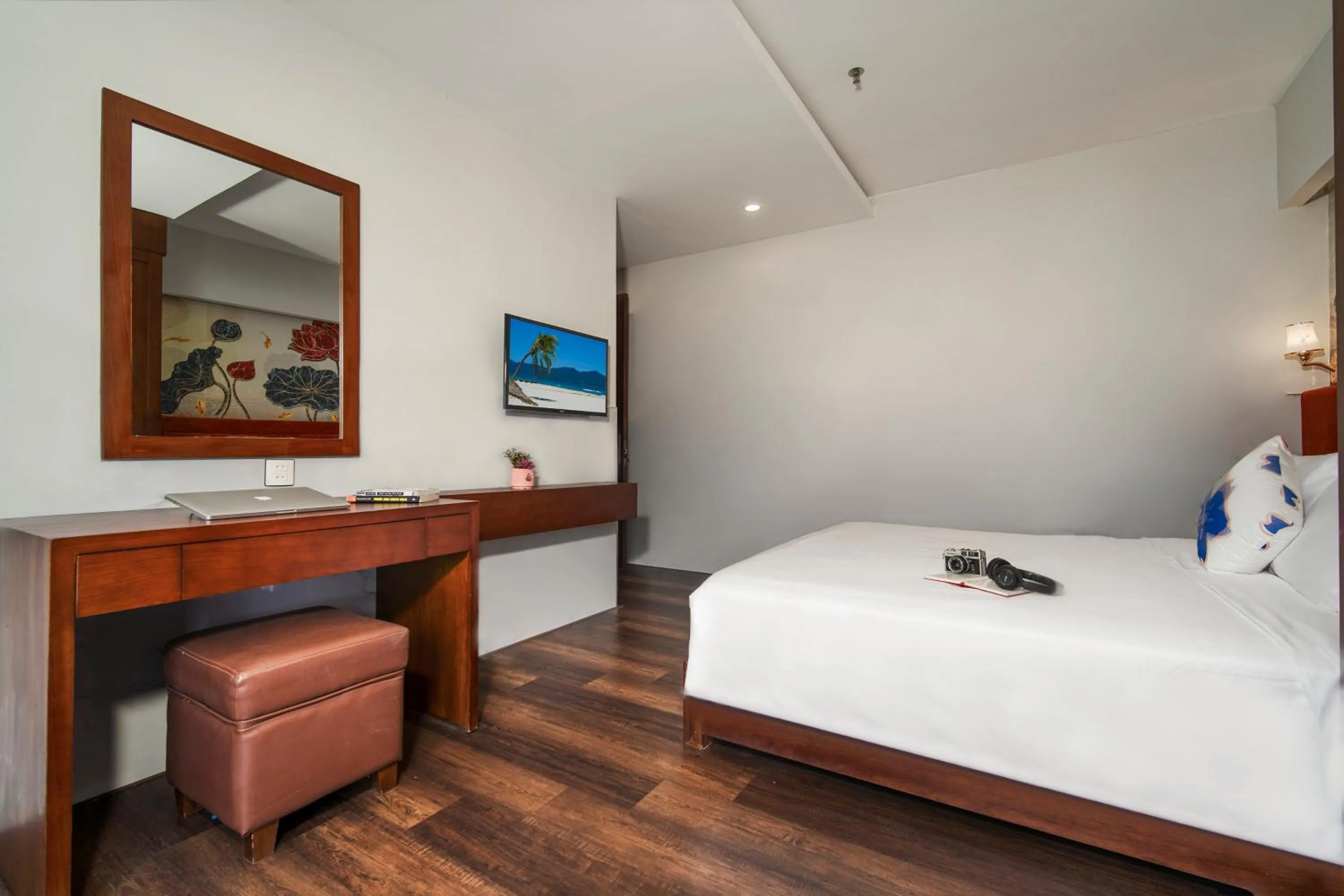 Bed in Delicate Hotel