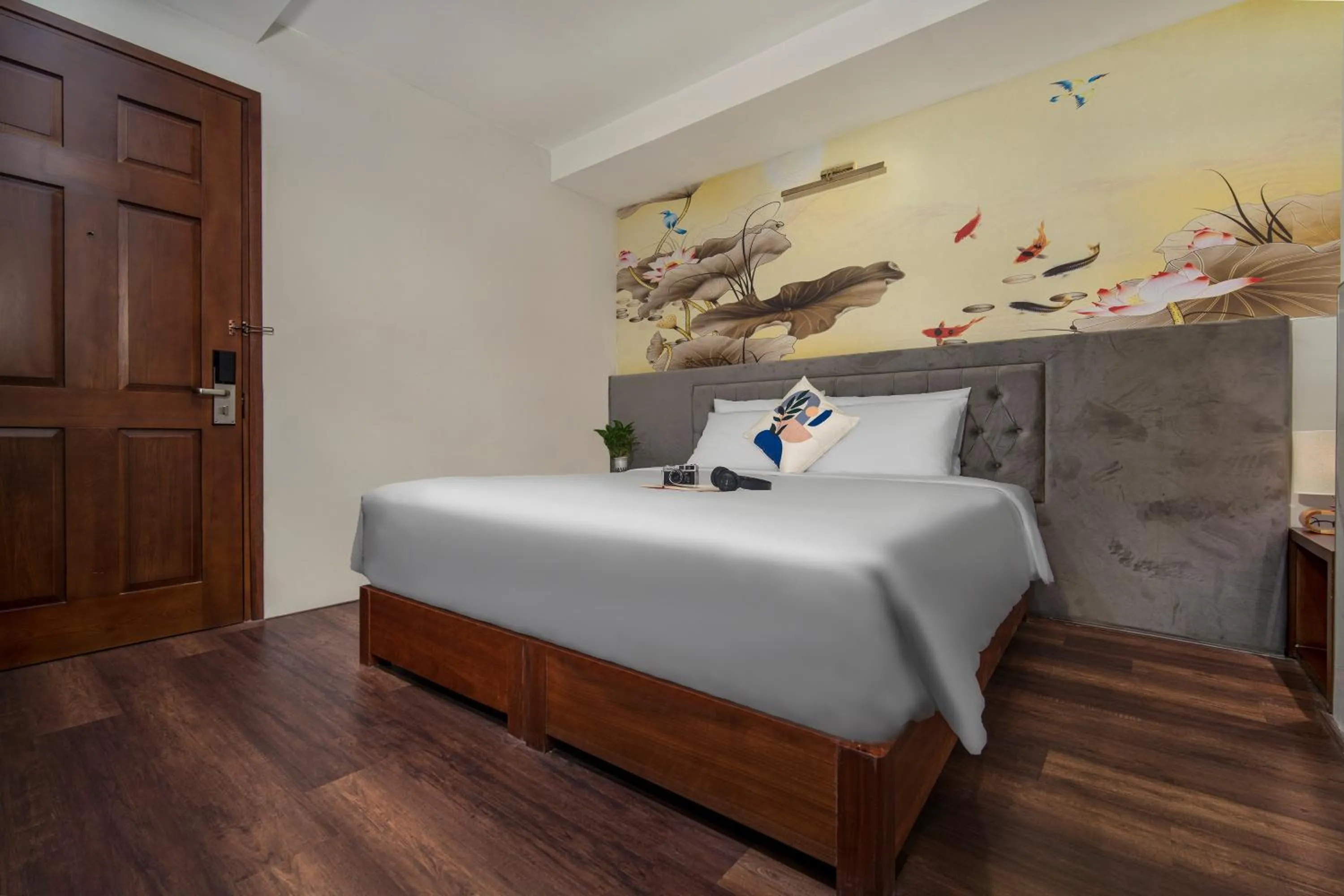 Bed in Delicate Hotel