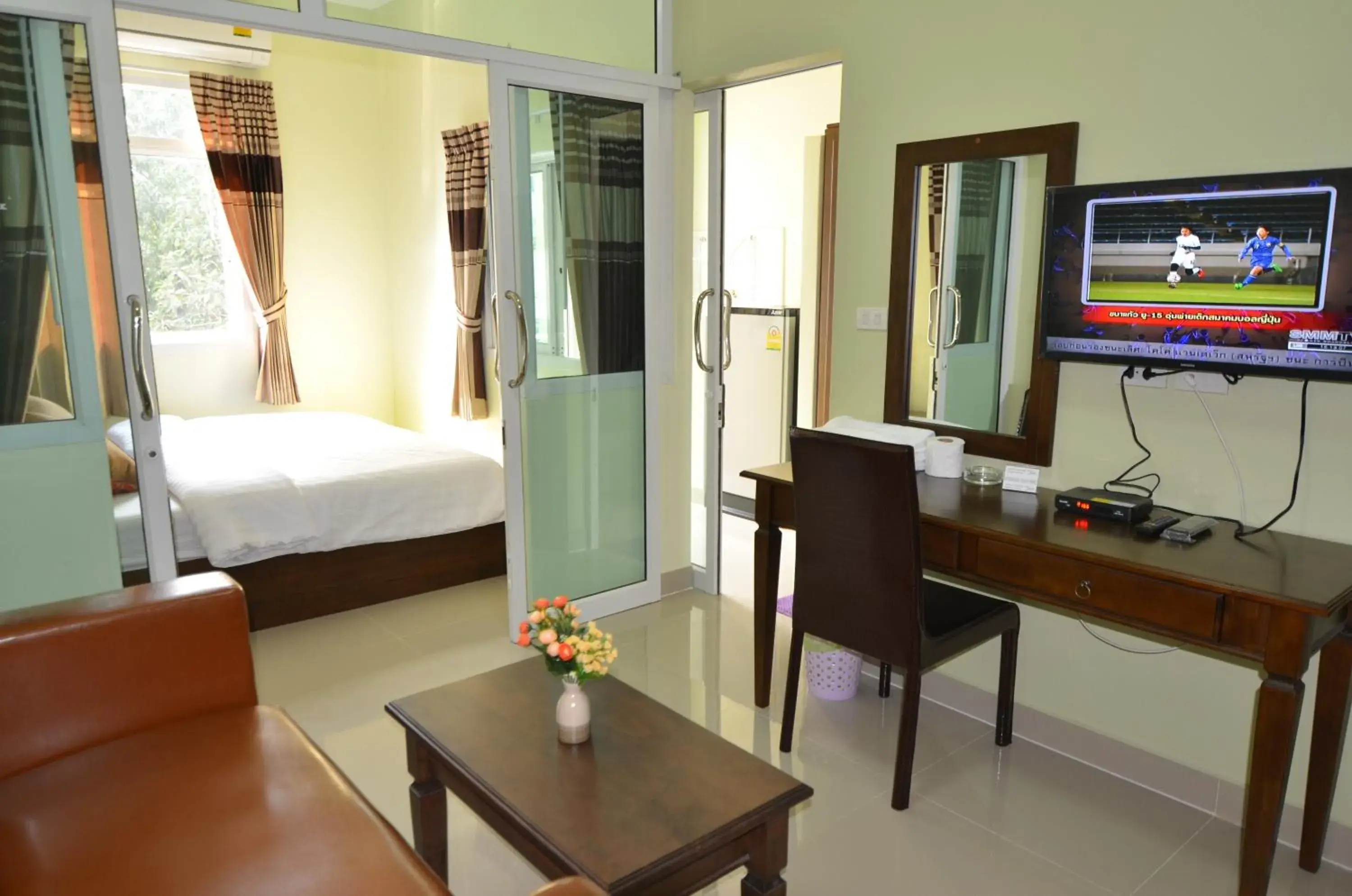 Living room, Bed in The Best Place Living room, Bed in The Best Place