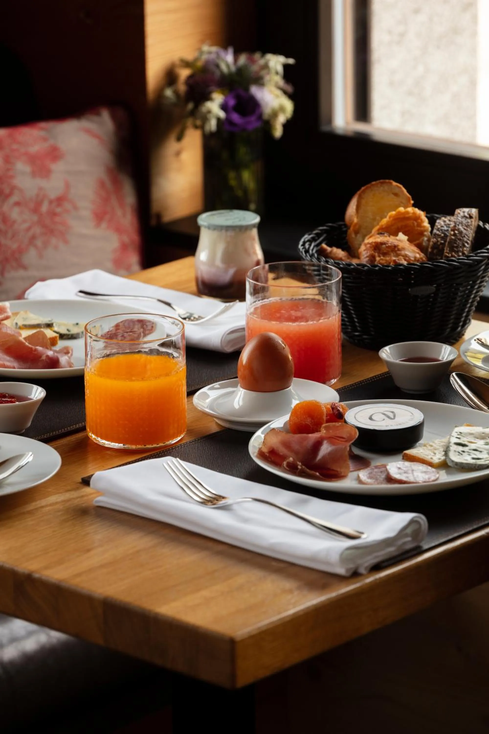 Breakfast in Hotel-Restaurant Valrose