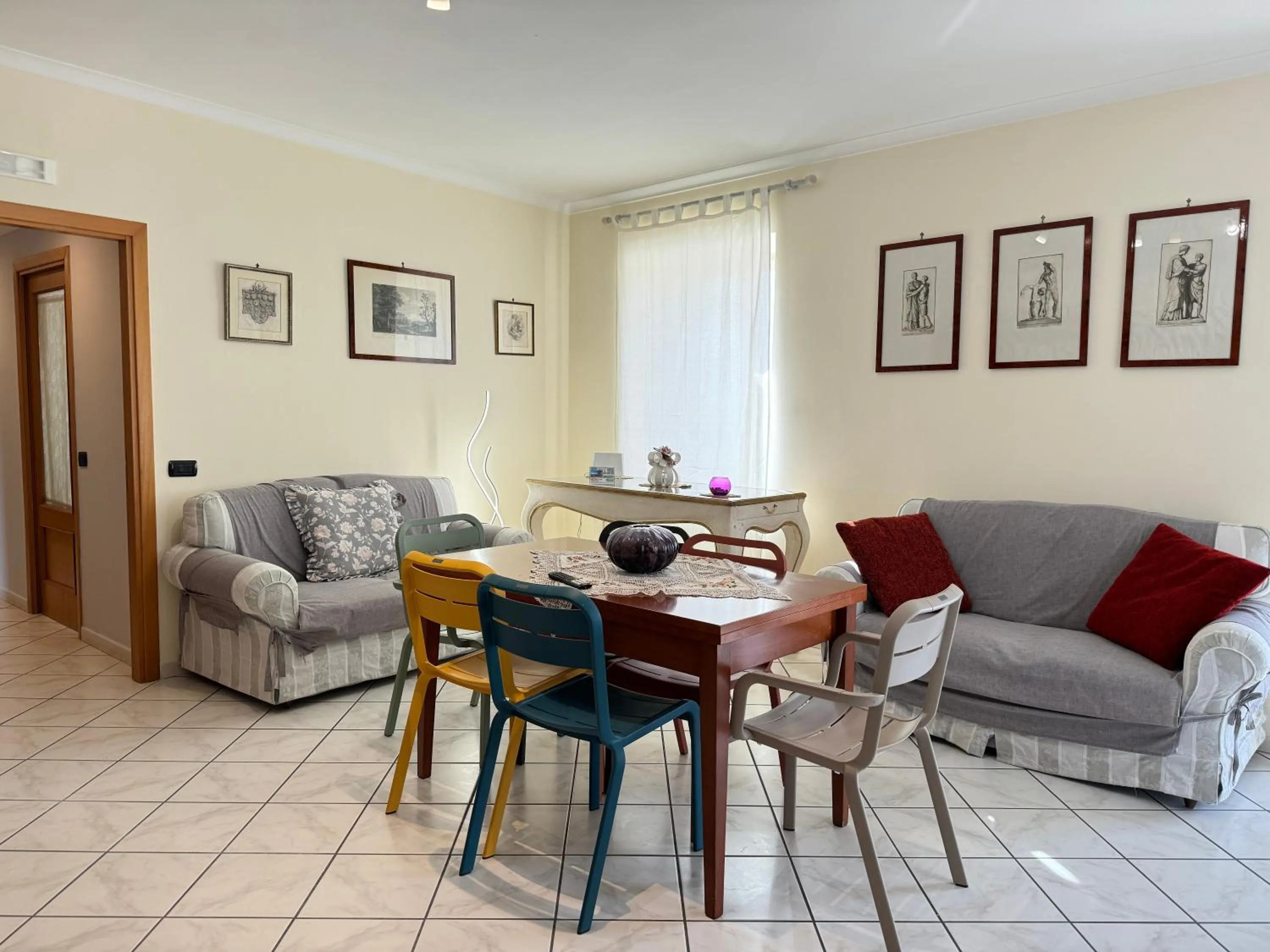 Seating area in B&B Eracle