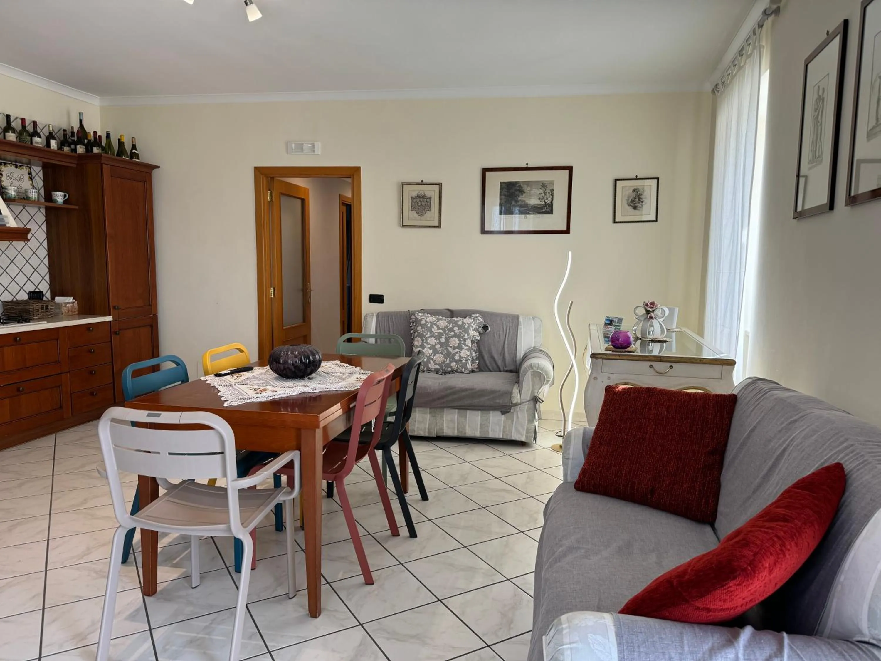 Seating area in B&B Eracle