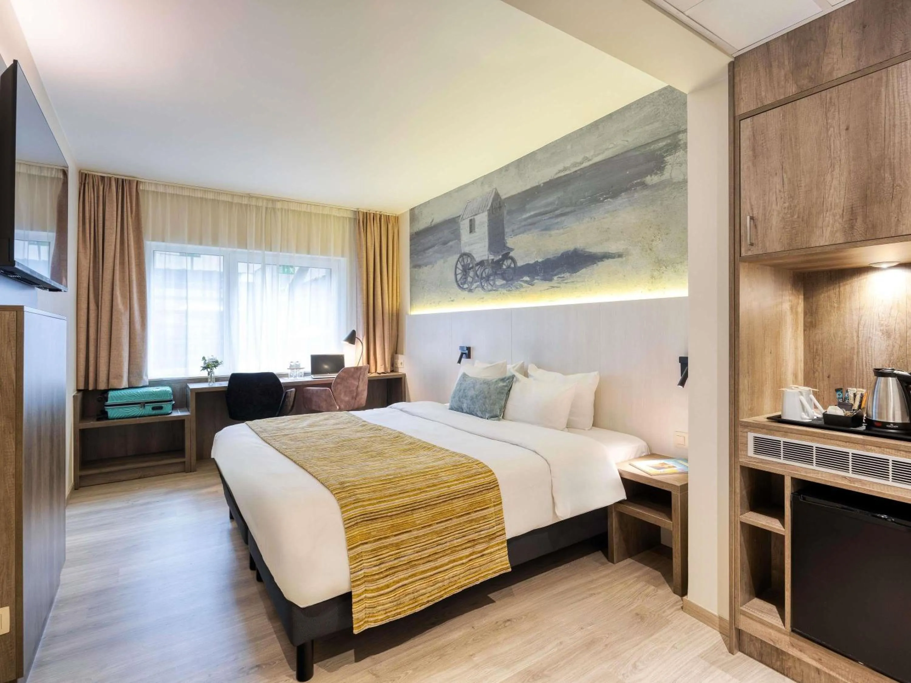 Bedroom, Bed in Mercure Oostende