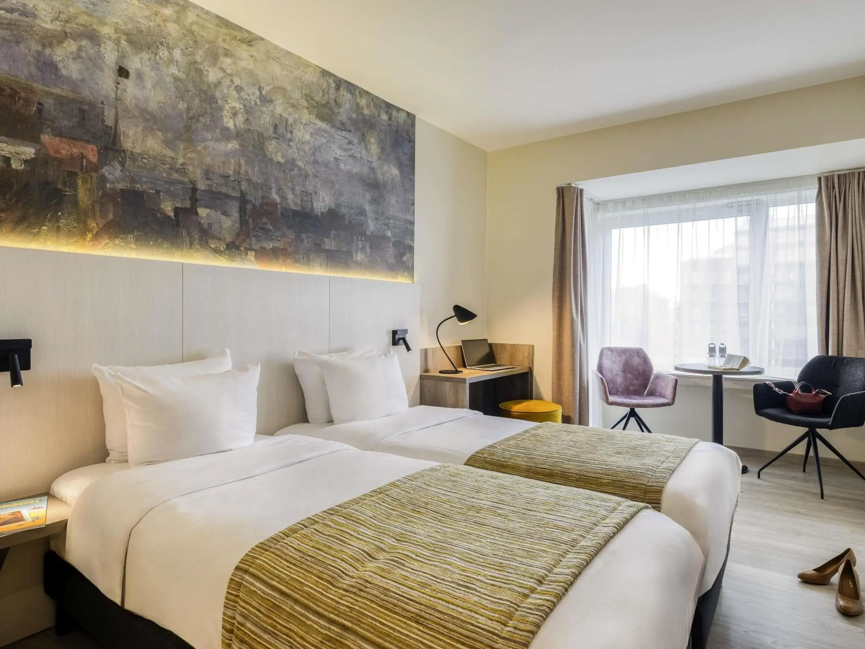 Superior Double Room with One Double Bed in Mercure Oostende Superior Double Room with One Double Bed in Mercure Oostende