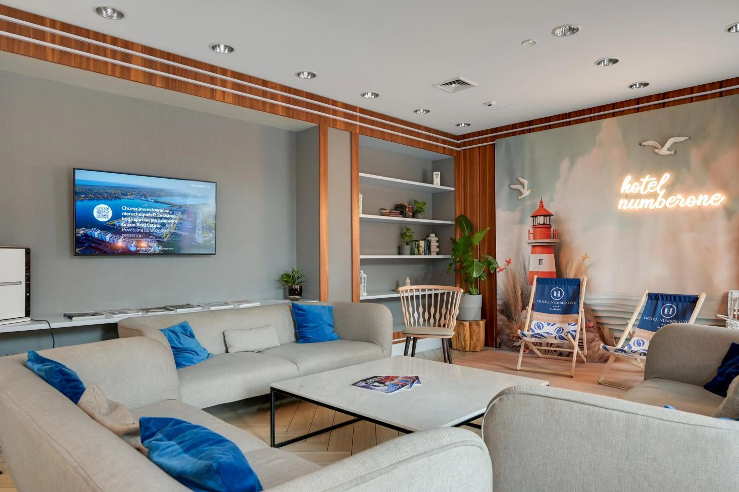 Seating area in GRANO LIFE Gdańsk - HOTEL NUMBER ONE BY GRANO Gdańsk