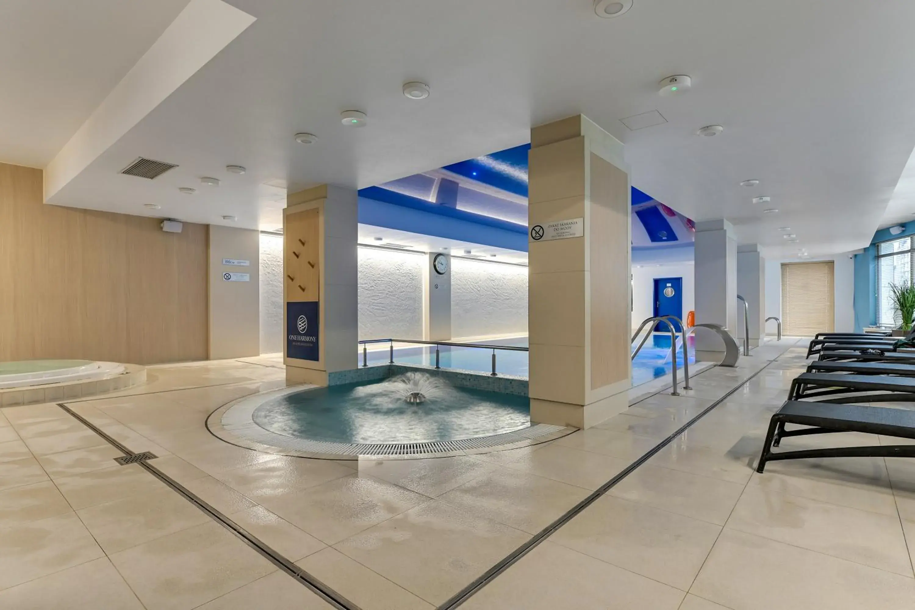 Swimming pool in GRANO LIFE Gdańsk Swimming pool in GRANO LIFE Gdańsk