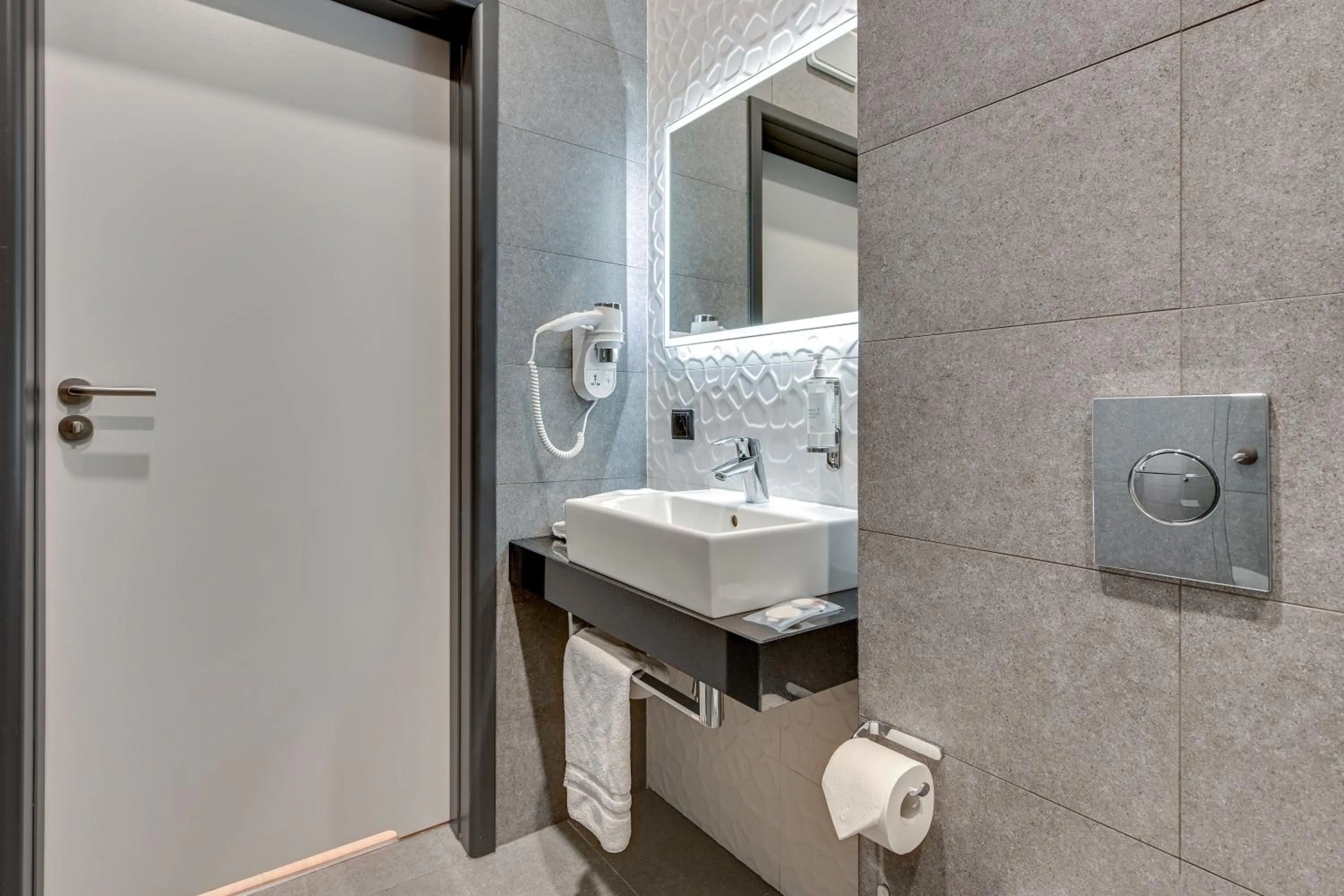 Bathroom in GRANO LIFE Gdańsk - HOTEL NUMBER ONE BY GRANO Gdańsk