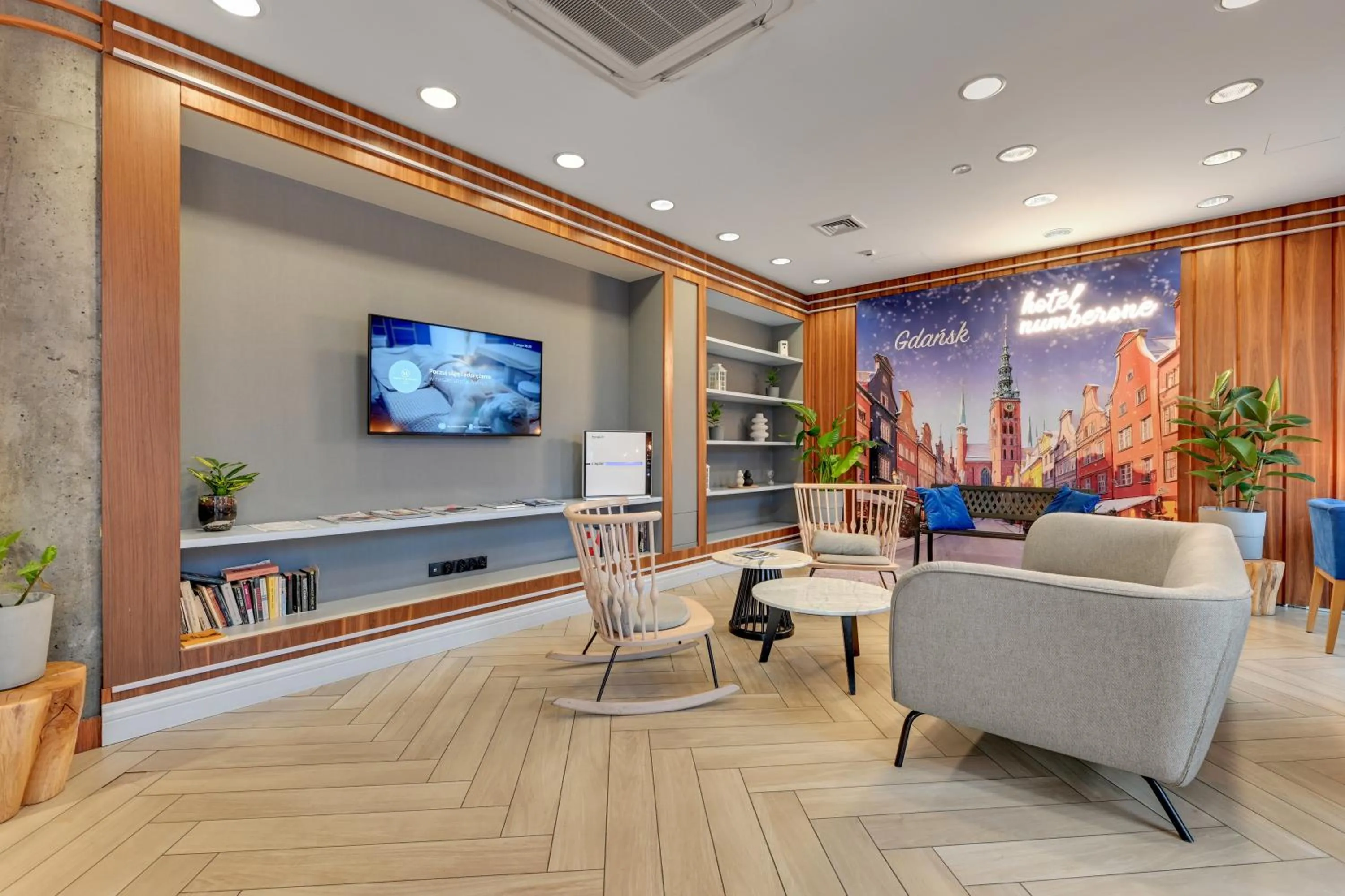 Lobby or reception in GRANO LIFE Gdańsk - HOTEL NUMBER ONE BY GRANO Gdańsk