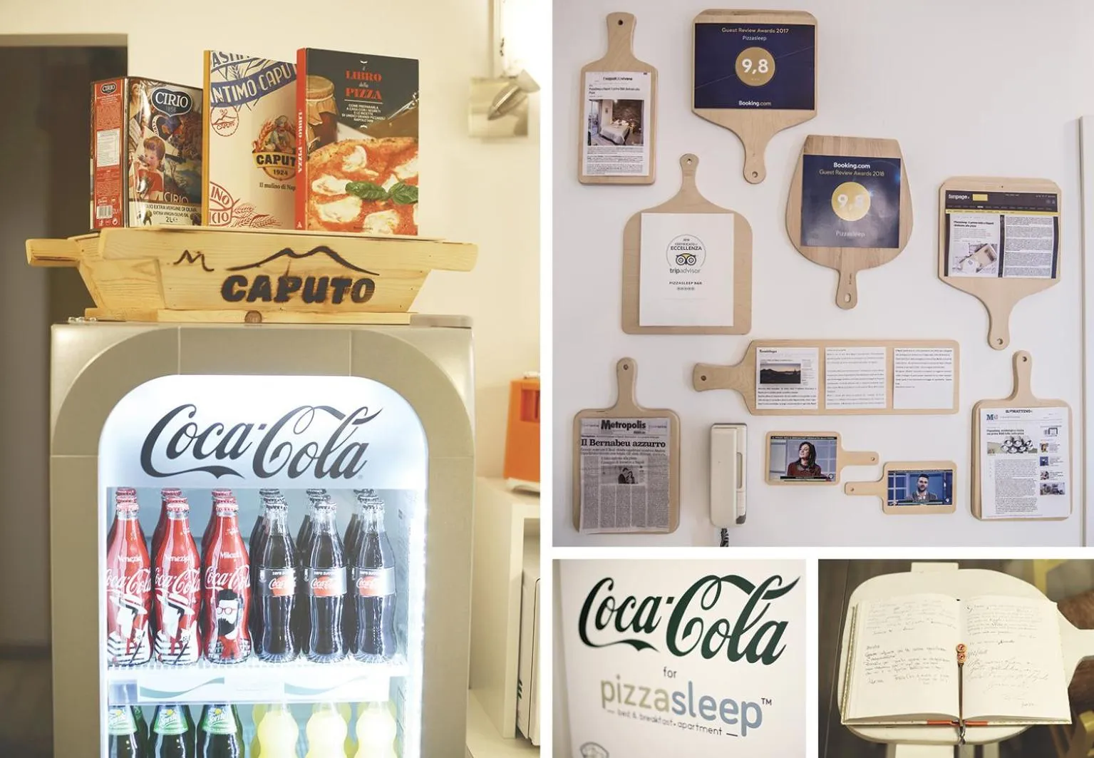 Property logo or sign in PizzaSleep B&B