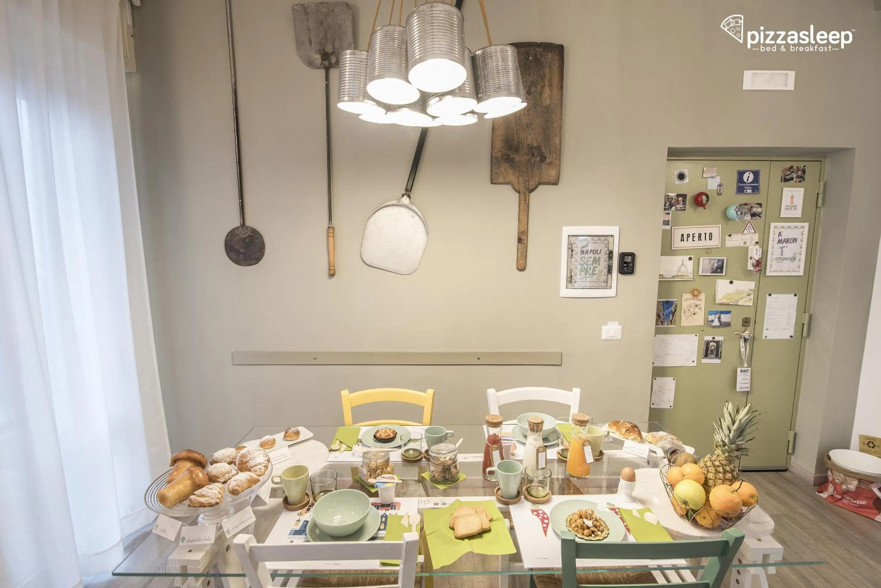 Lobby or reception in PizzaSleep B&B