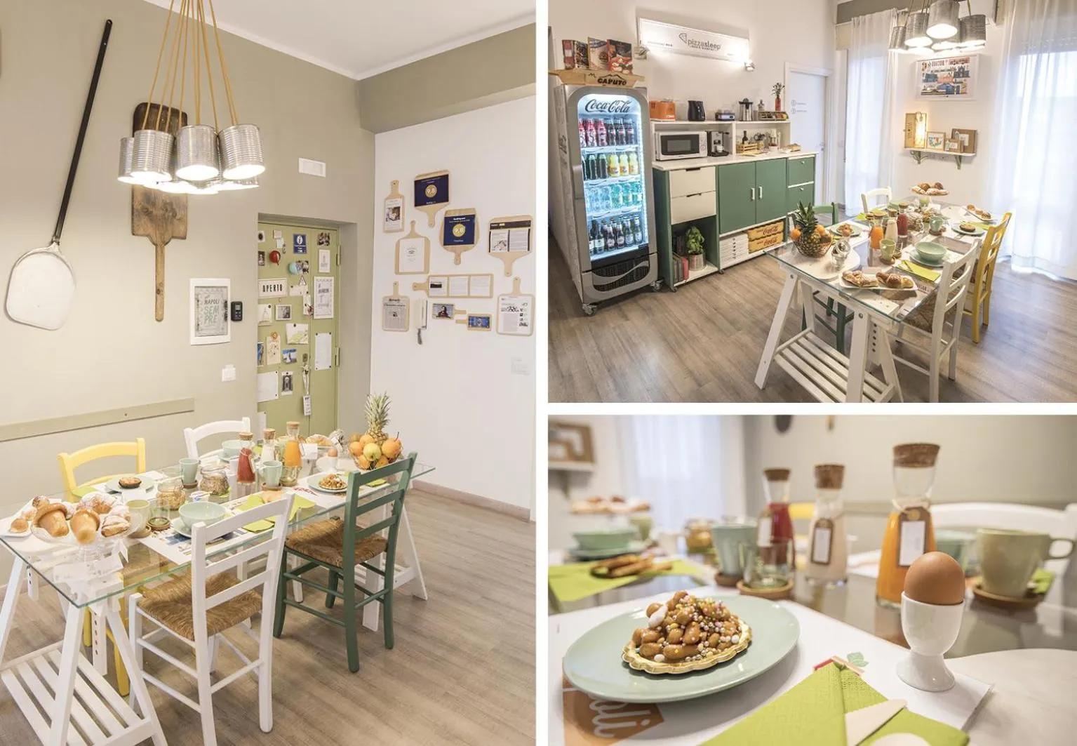 Restaurant/places to eat in PizzaSleep B&B