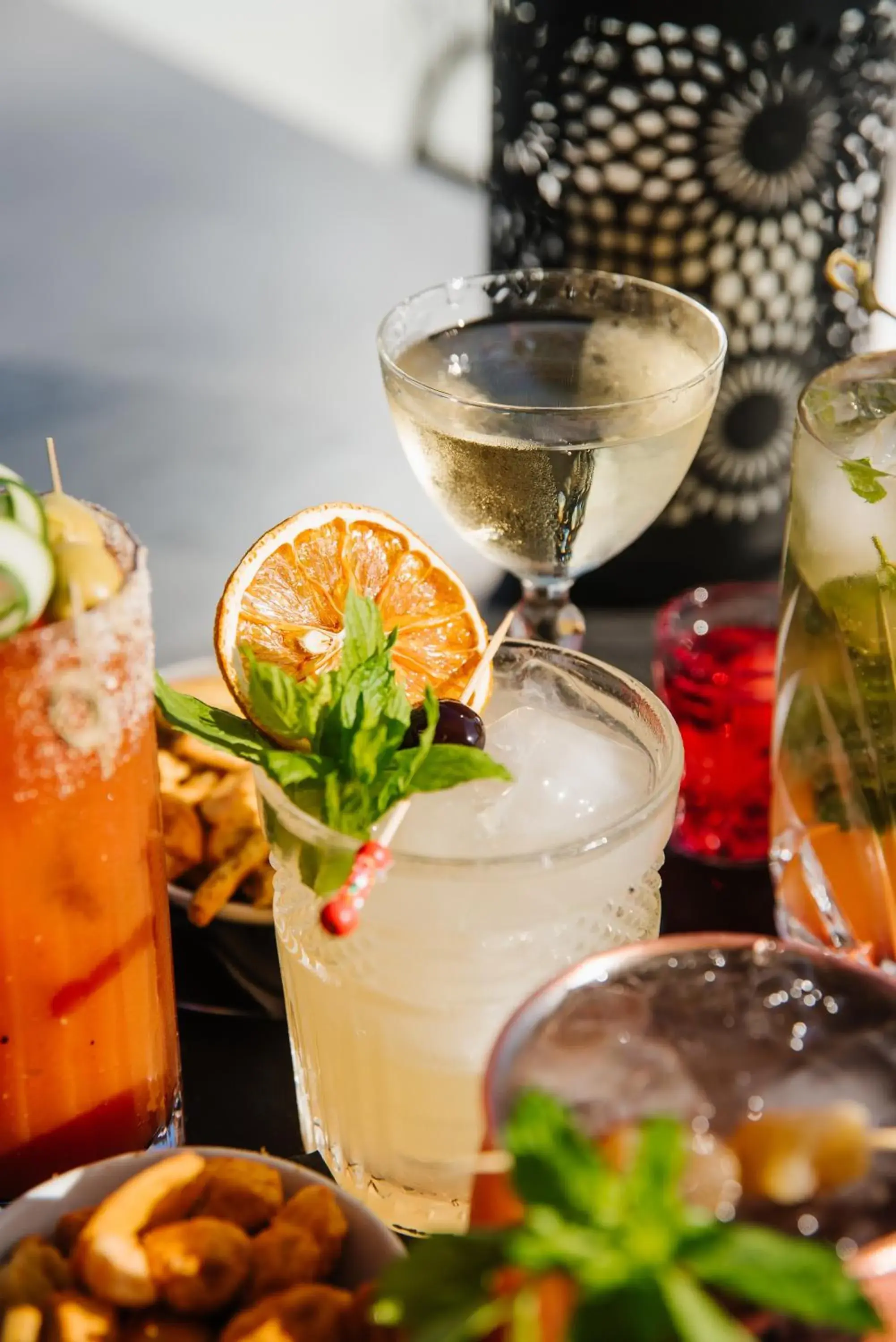 Food and drinks in MYR Marqués House Food and drinks in MYR Marqués House