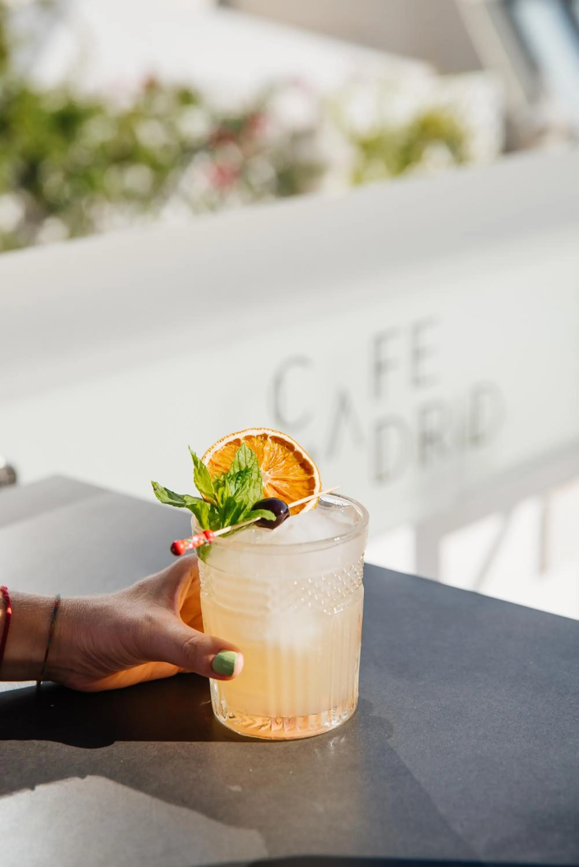 Food and drinks in MYR Marqués House