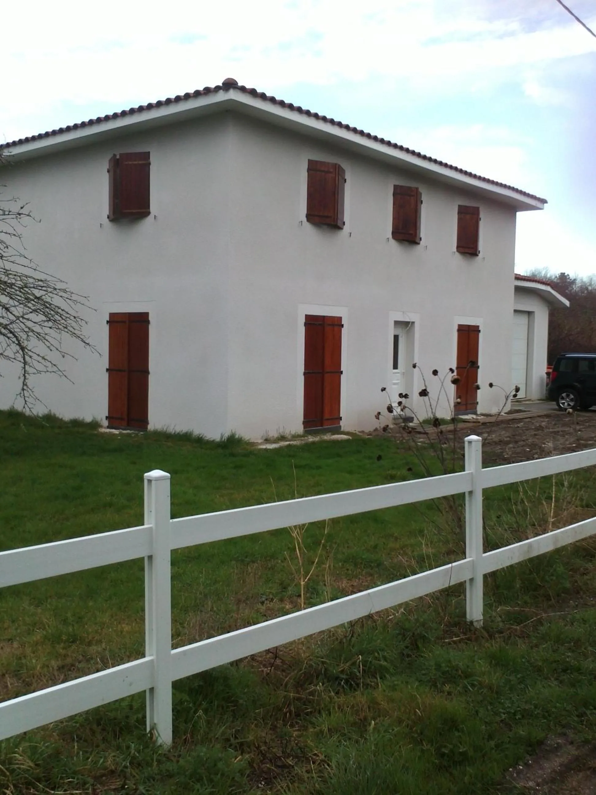 Garden view in Chambre d'hotes ronquer