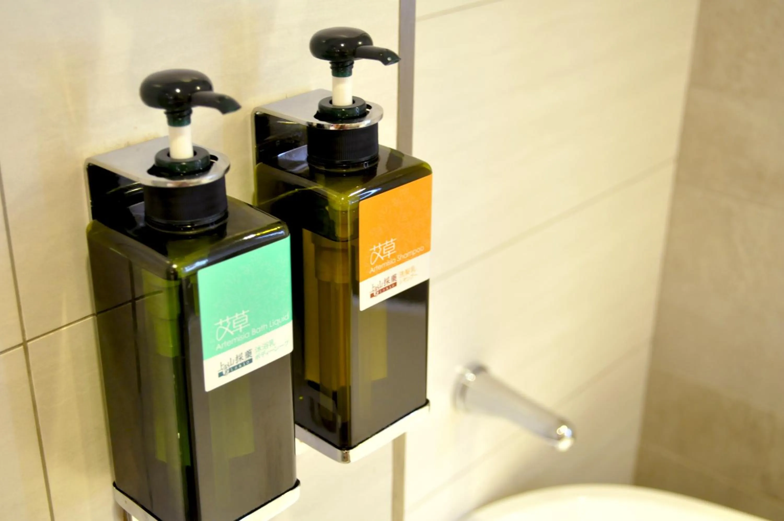 Bathroom in Green Hotel - West District