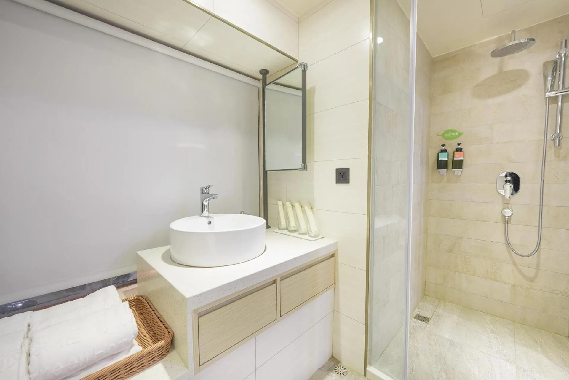 Bathroom in Green Hotel - West District