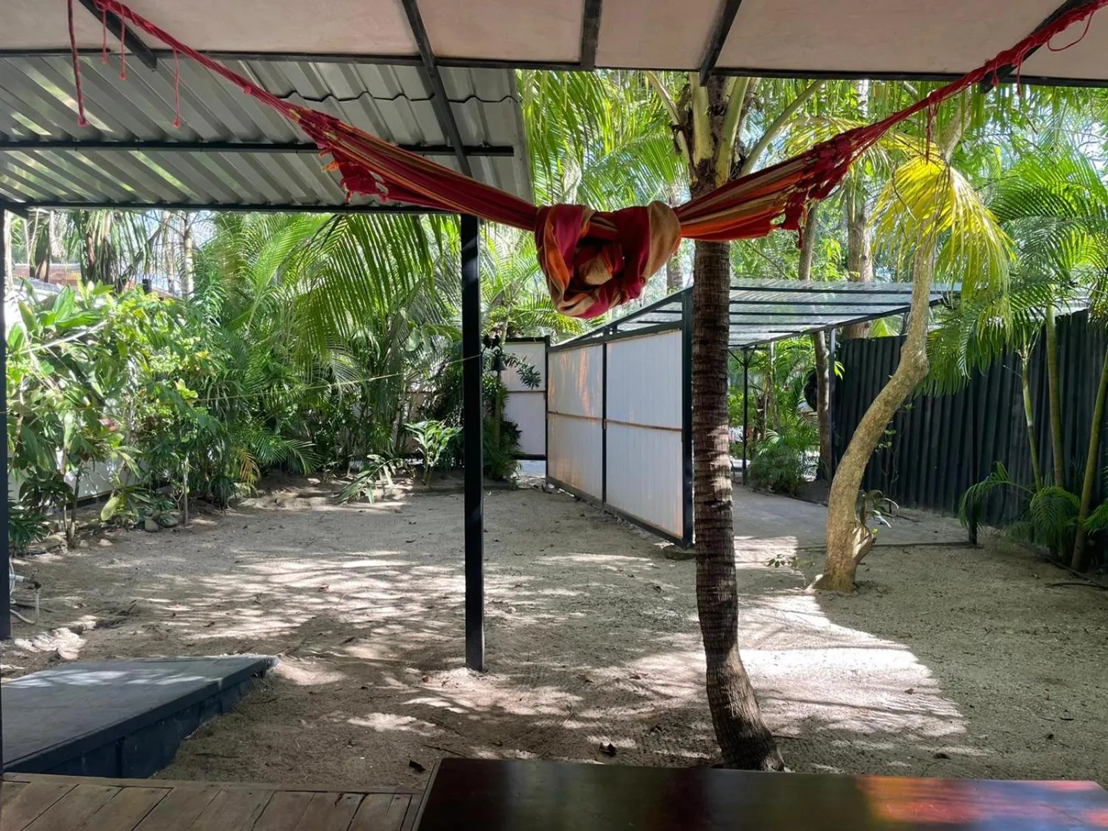 Patio in Beach Cabinas