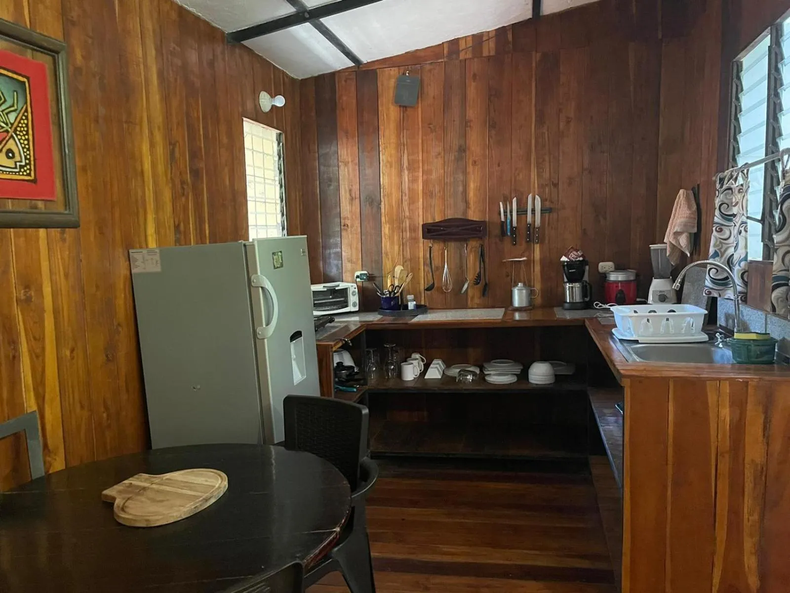 Kitchen or kitchenette in Beach Cabinas