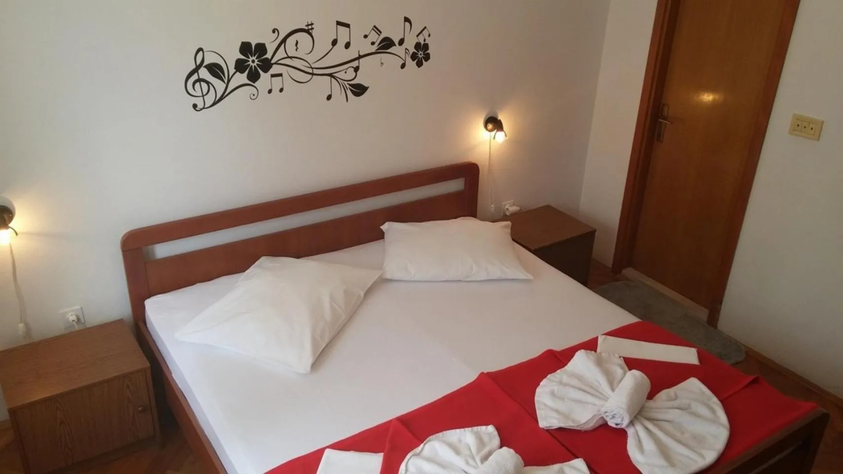 Bedroom, Bed in Villa Radovic