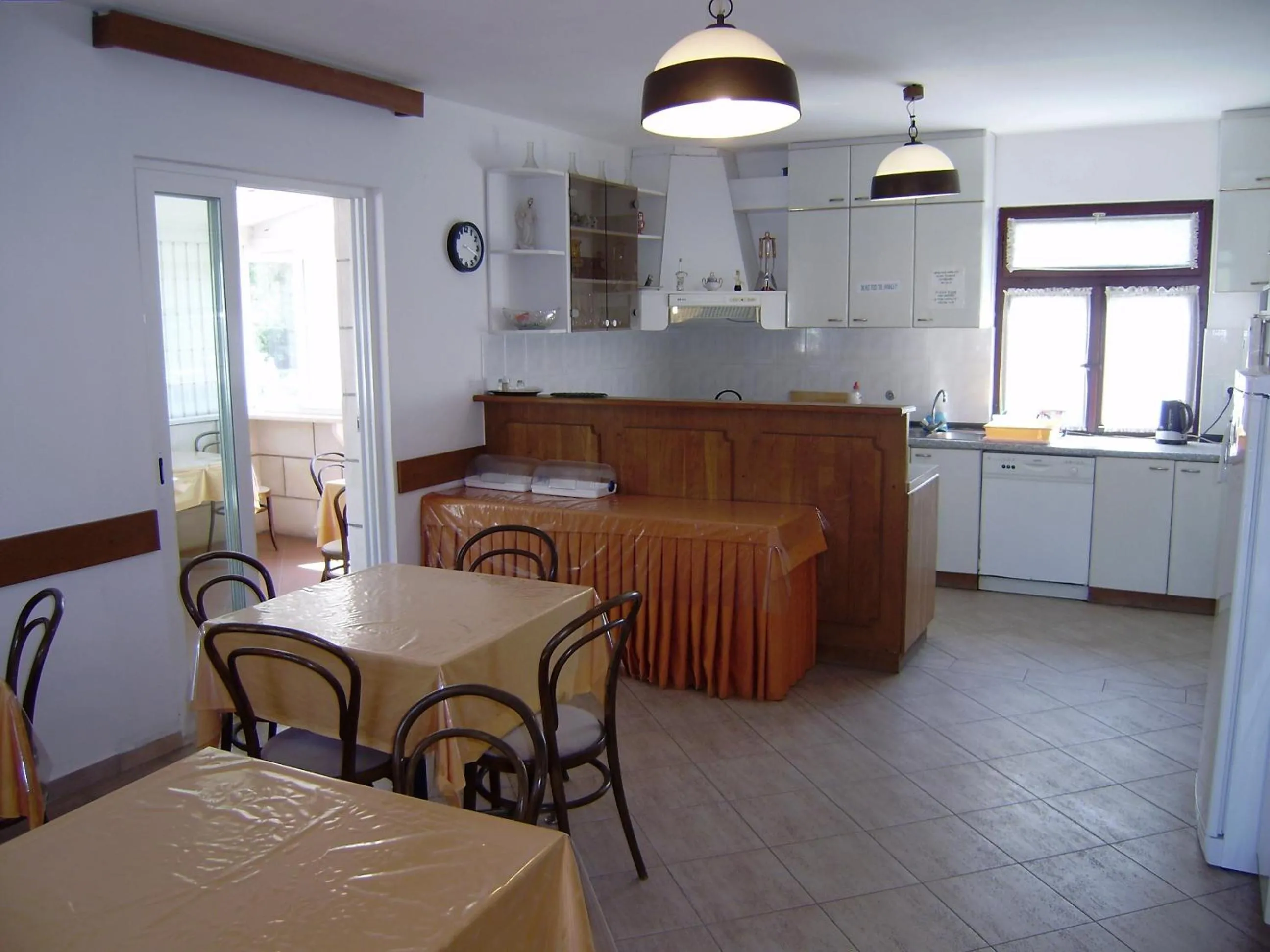 Communal lounge/ TV room in Villa Radovic