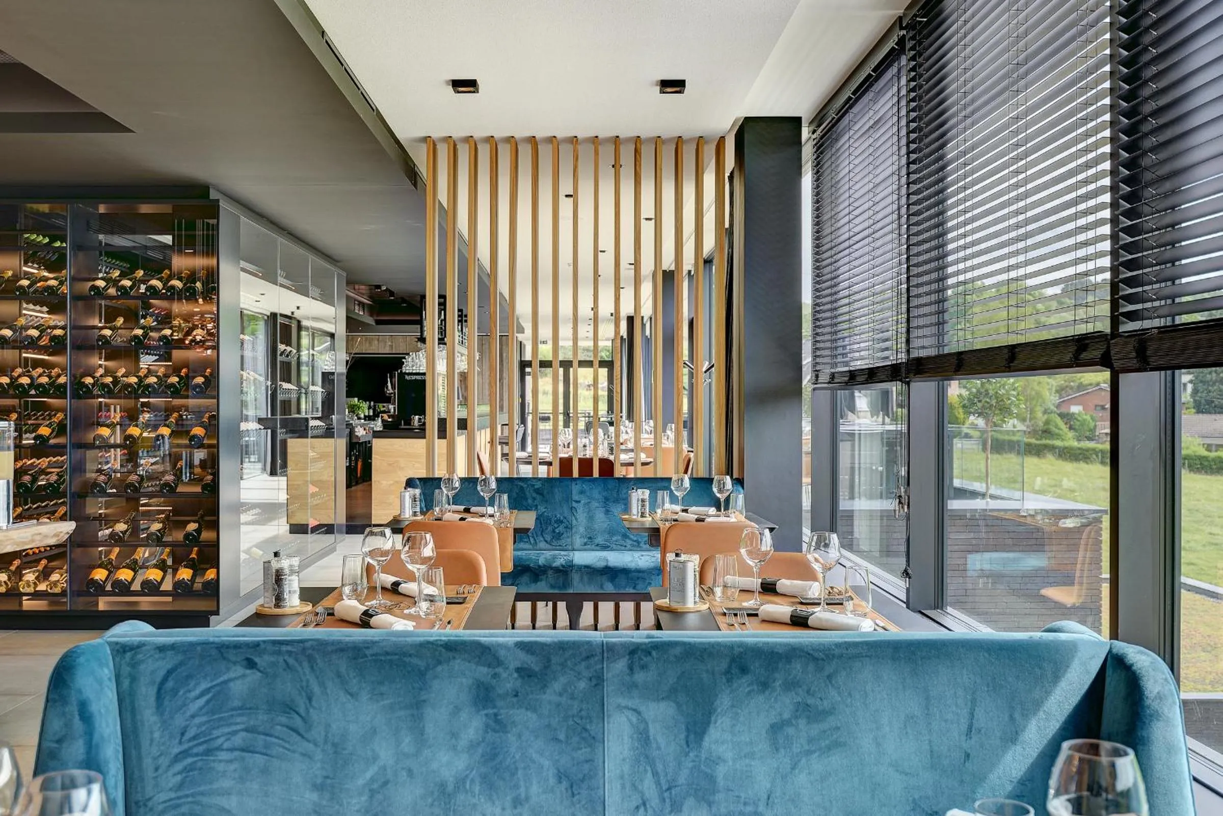 Dining area in R hotel experiences