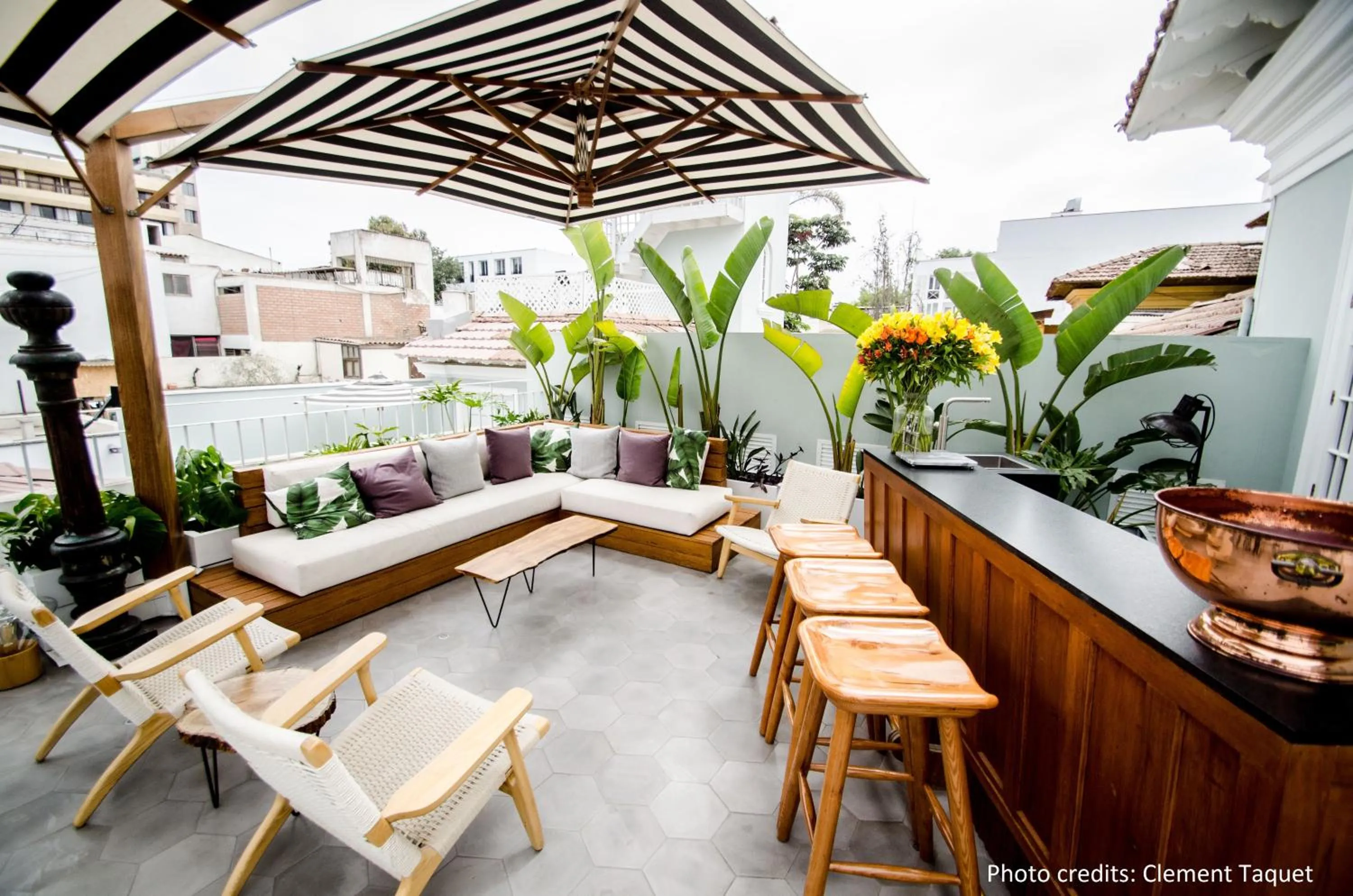 Balcony/Terrace in Villa Barranco by Ananay Hotels