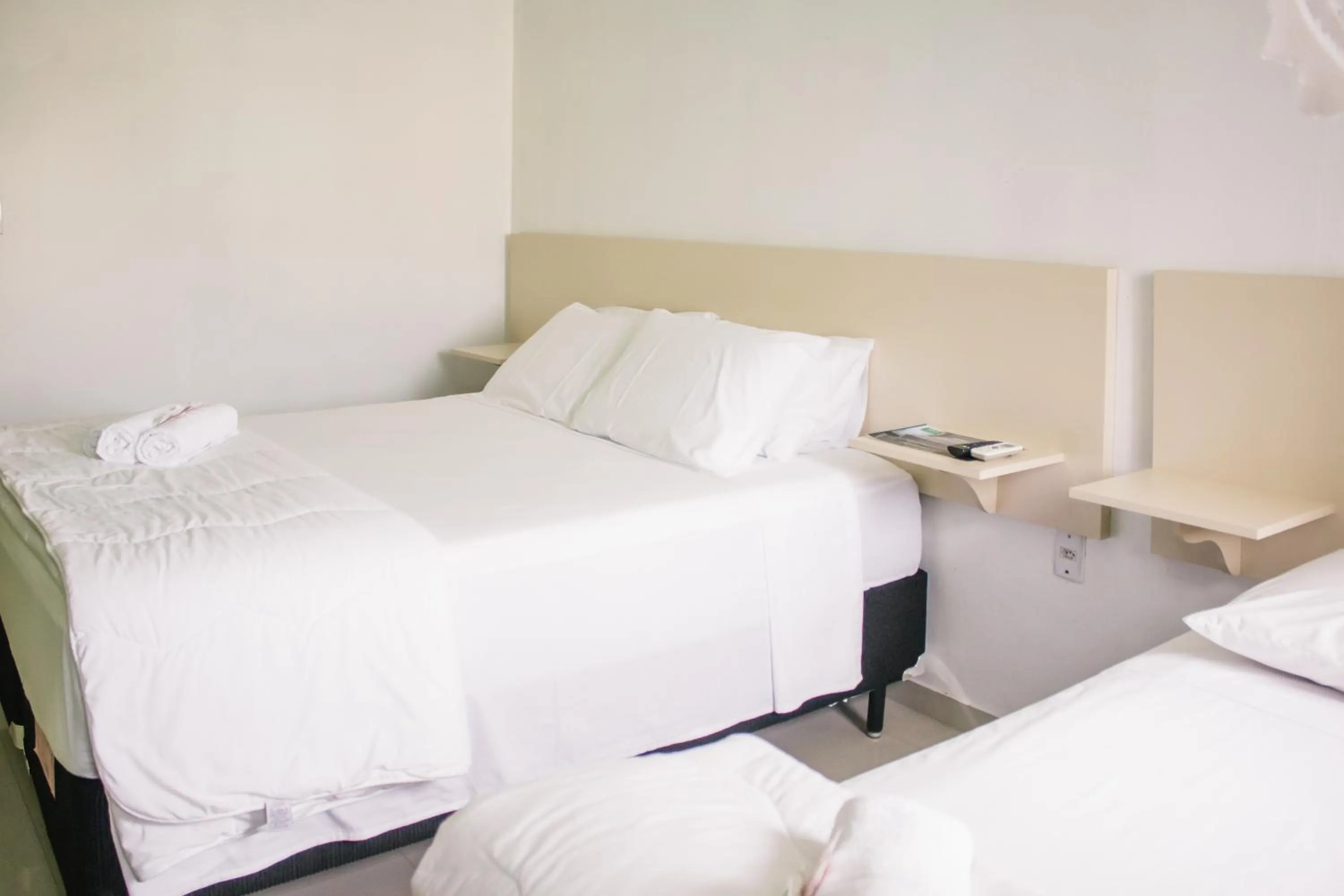 Bed in Hotel Guaíba