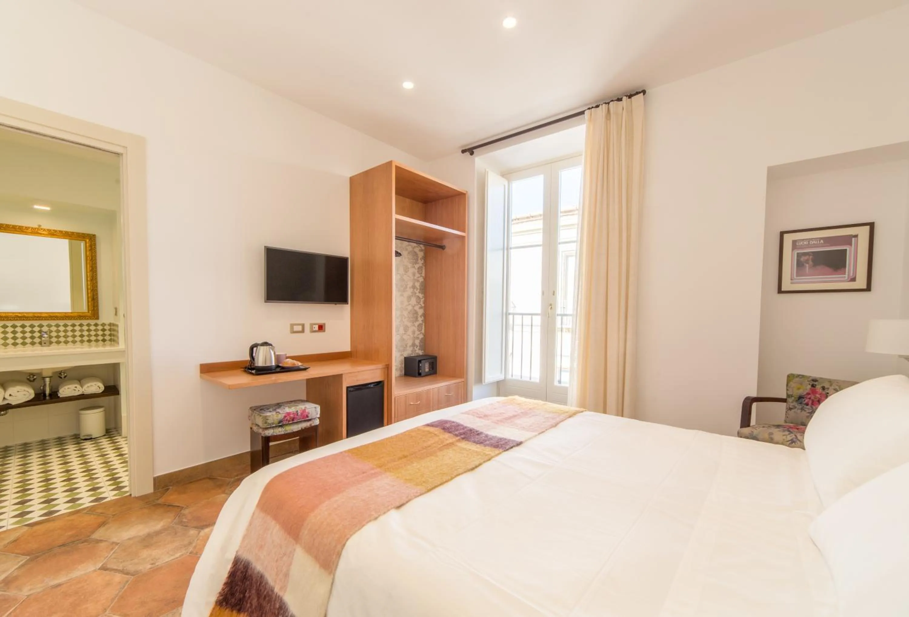 Bathroom, Bed in Residenza Il Campanile