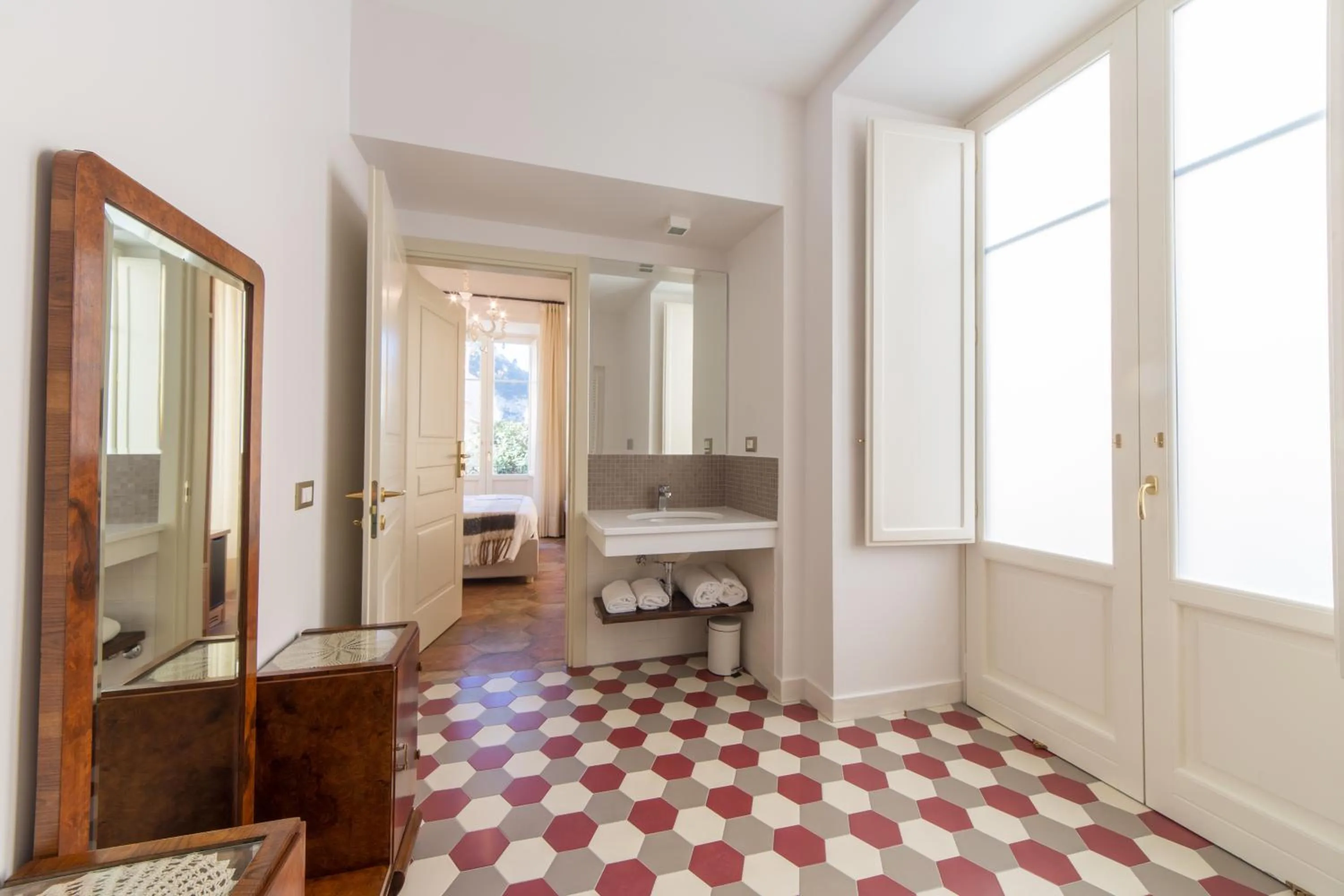 Bathroom, Bed in Residenza Il Campanile