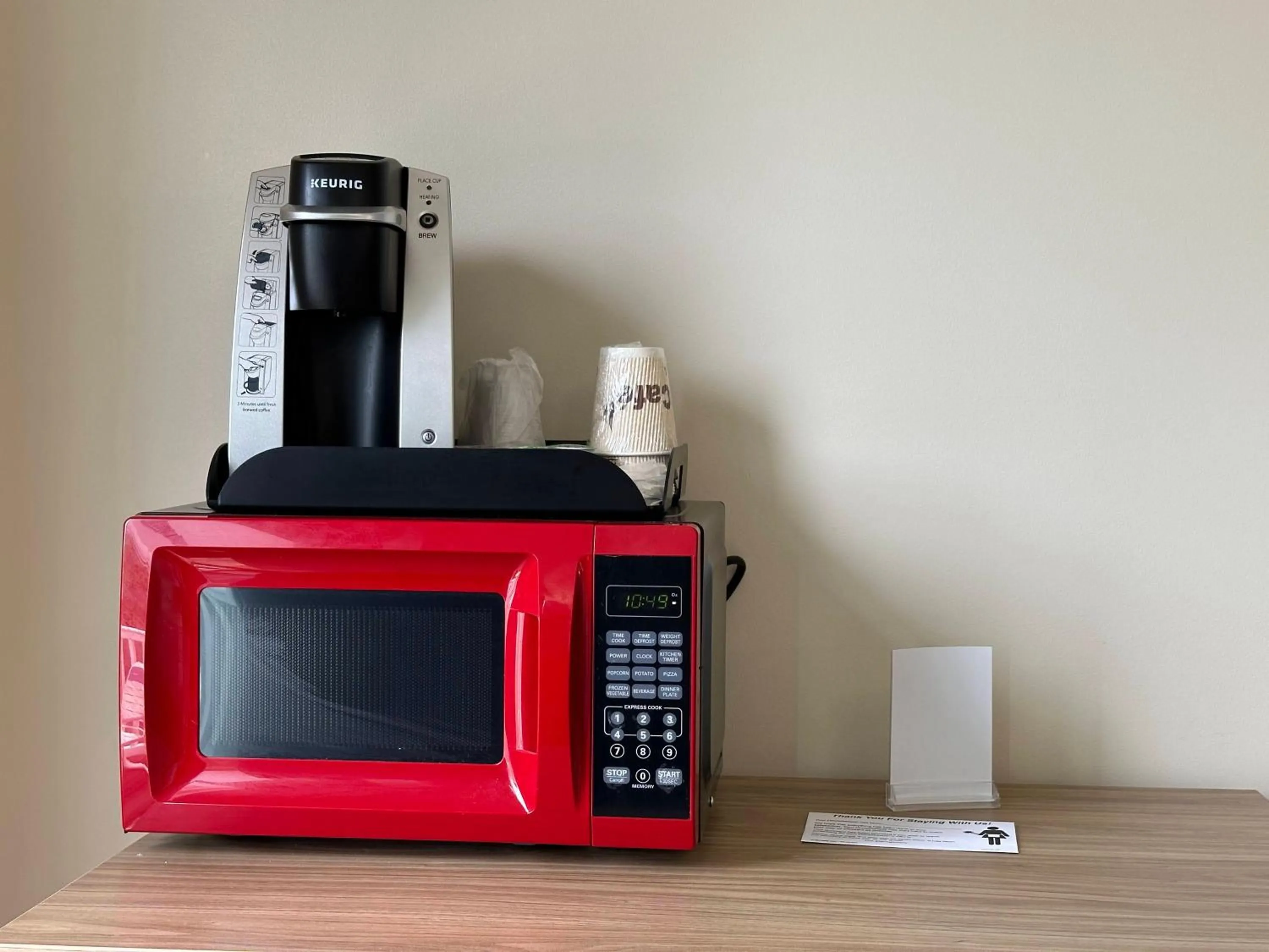 Coffee/tea facilities in USA Inn