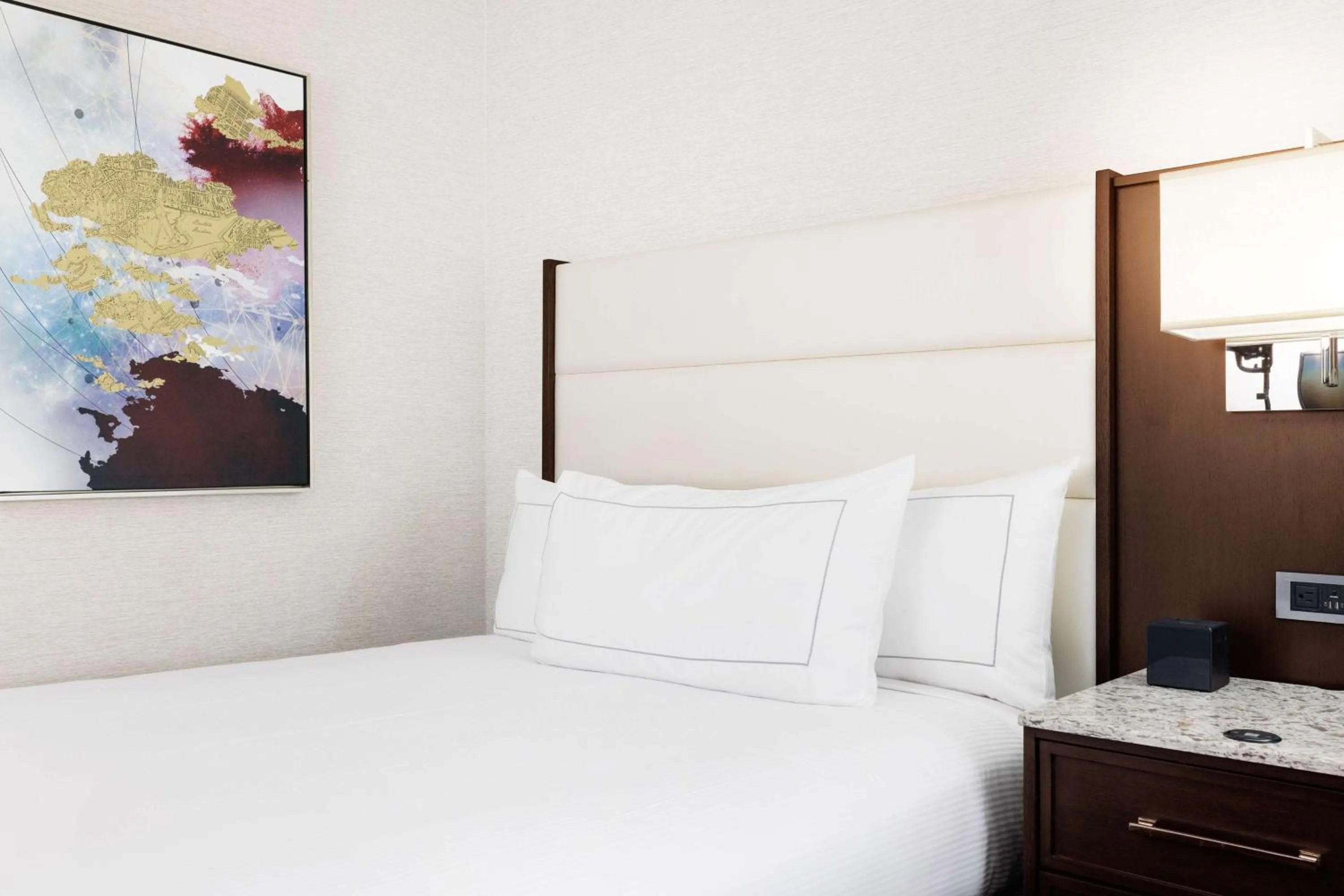 Bed in Hilton Boston Park Plaza