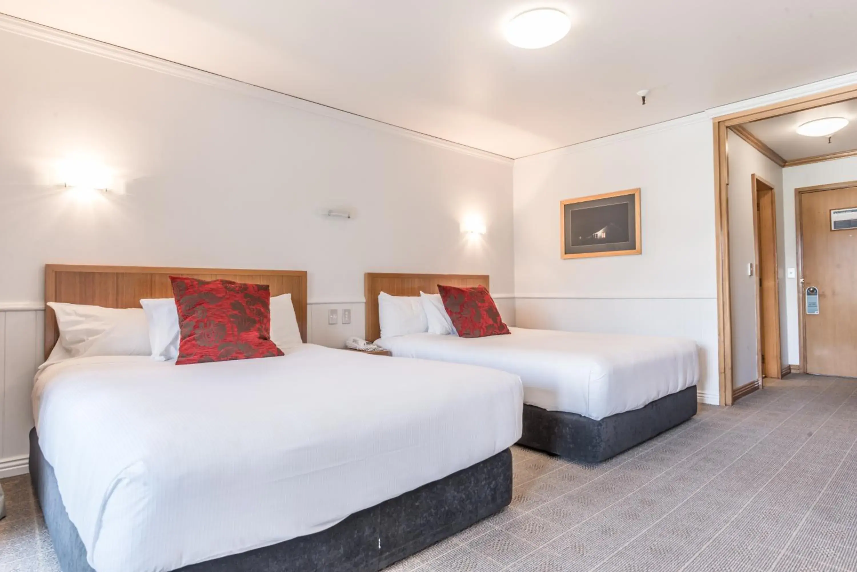 Bed in The Hermitage Hotel Mt Cook Bed in The Hermitage Hotel Mt Cook